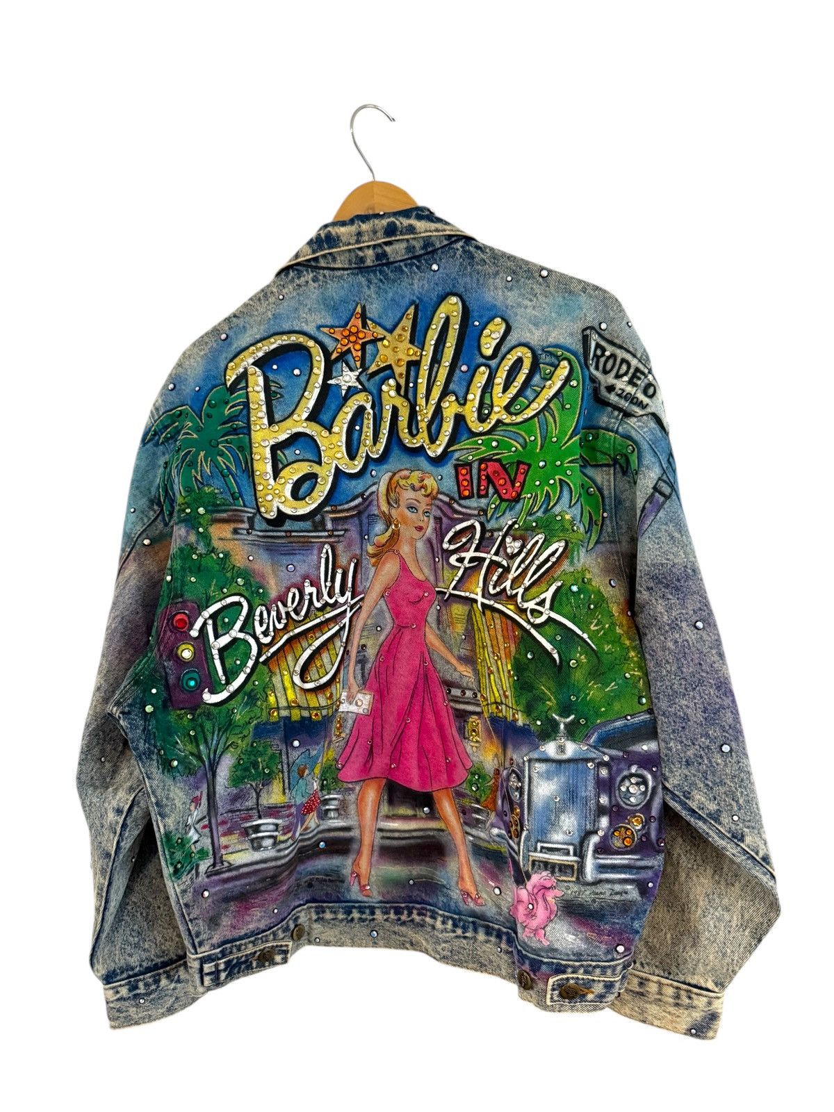Designer 1987 Tony Alamo Barbie Shopping Beverly Hills Denim Jacket M Size M / US 6-8 / IT 42-44 - 1 Thumbnail