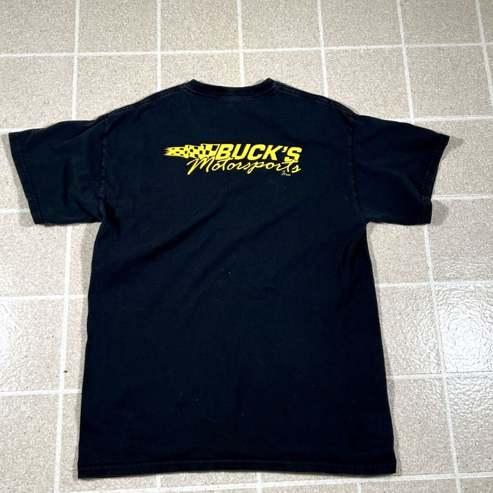 Gildan VINTAGE Can Am Bucks Motorsports T-Shirt Medium M Mens Black Gildan Racing Speed 90s Y2K Size US M / EU 48-50 / 2 - 3 Thumbnail