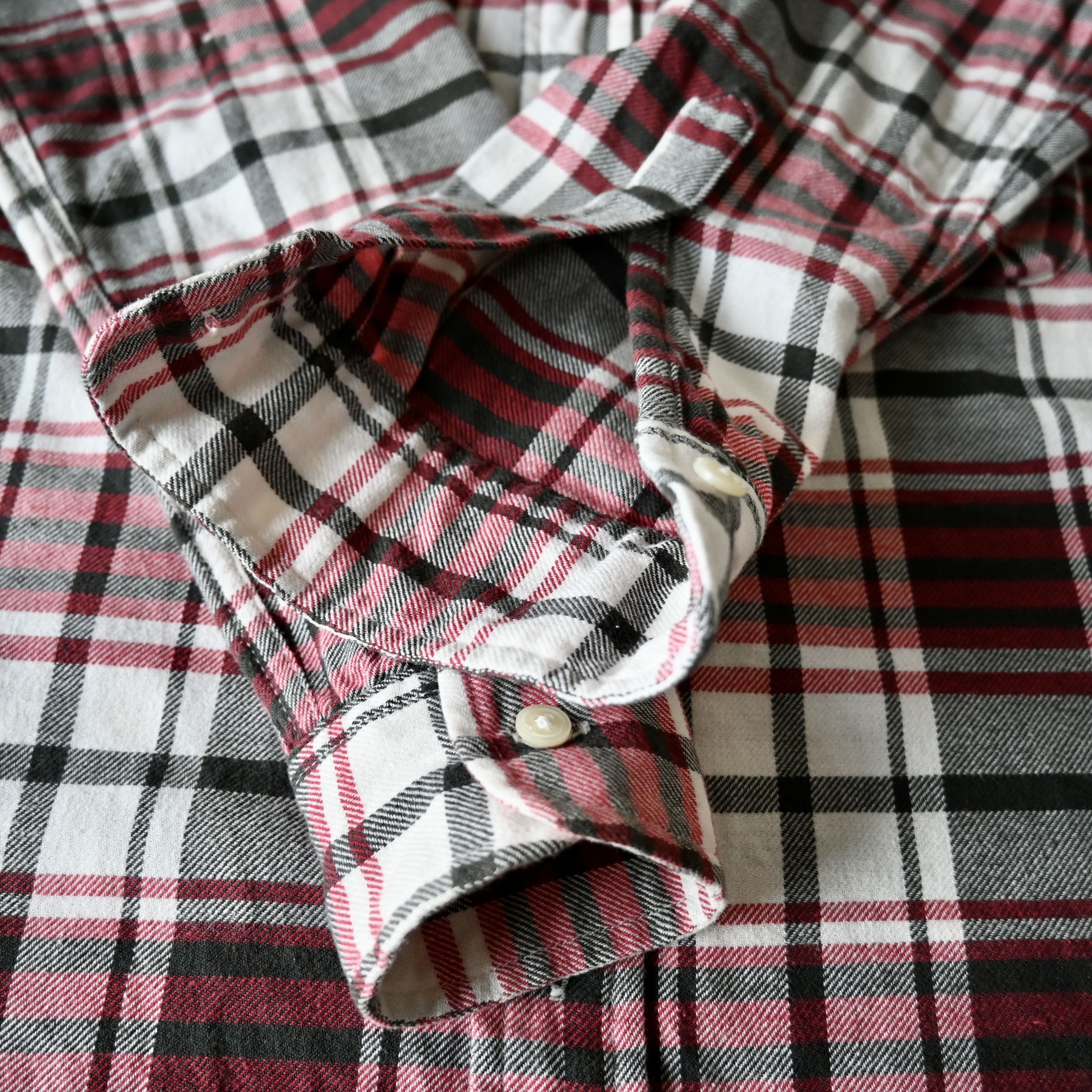 Nepenthes VTG 2000s Woolrich by Daiki Suzuki flannel hunting shirt Size US XS / EU 42 / 0 - 16 Thumbnail