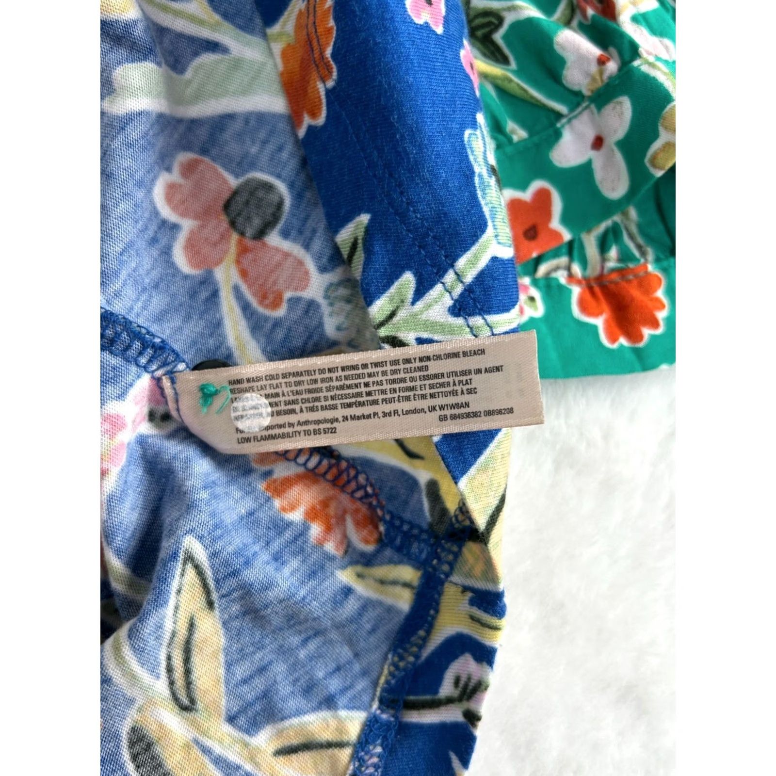 Anthropologie Floreat Anthropologie Womens Dolores Sleep Shirt Mixed Floral 3/4 Sleeve Medium Size M / US 6-8 / IT 42-44 - 5 Thumbnail