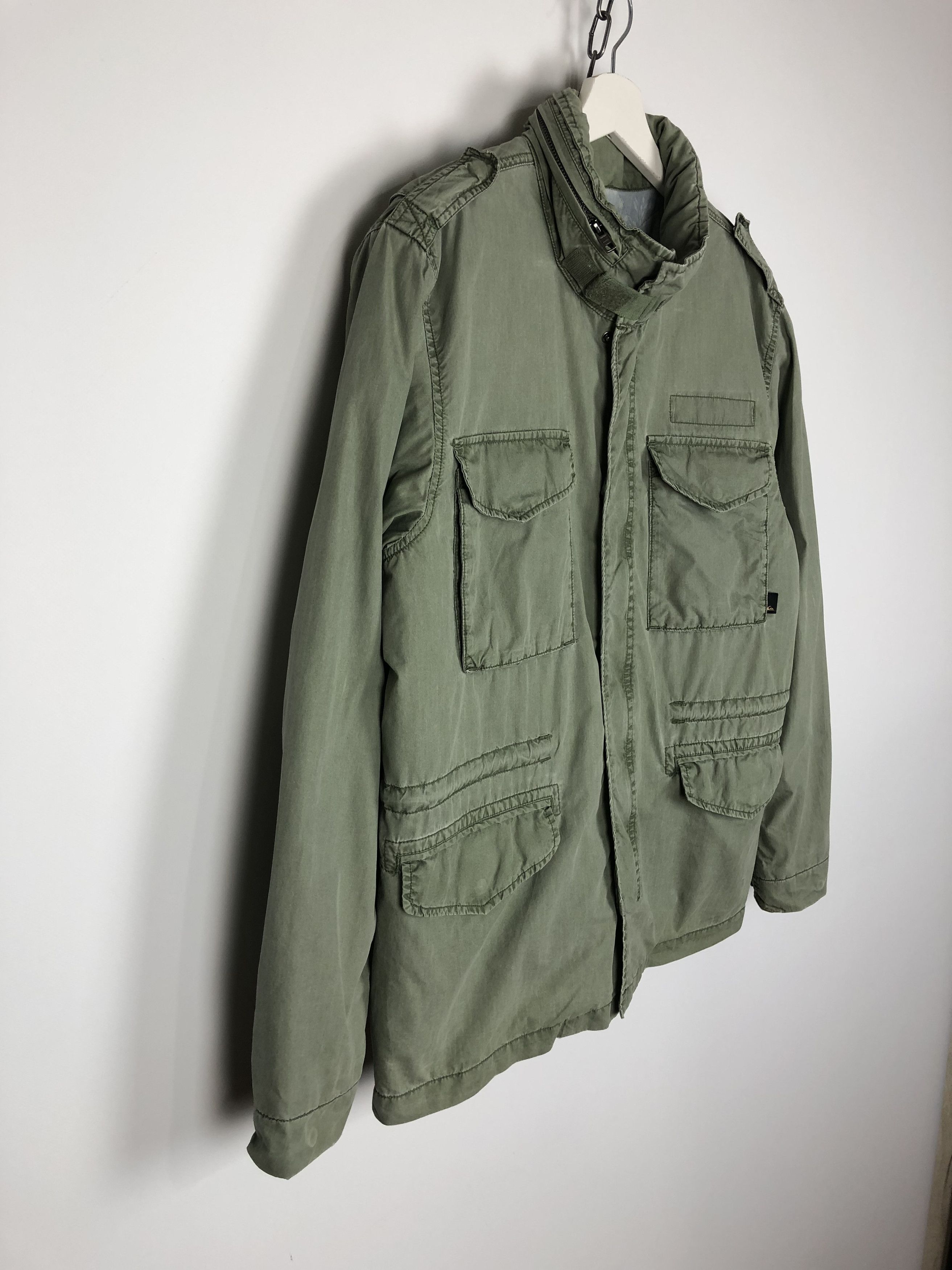 Quicksilver Quiksilver Frazer Hillz Jacket Multipocket Green size M Size US M / EU 48-50 / 2 - 6 Thumbnail