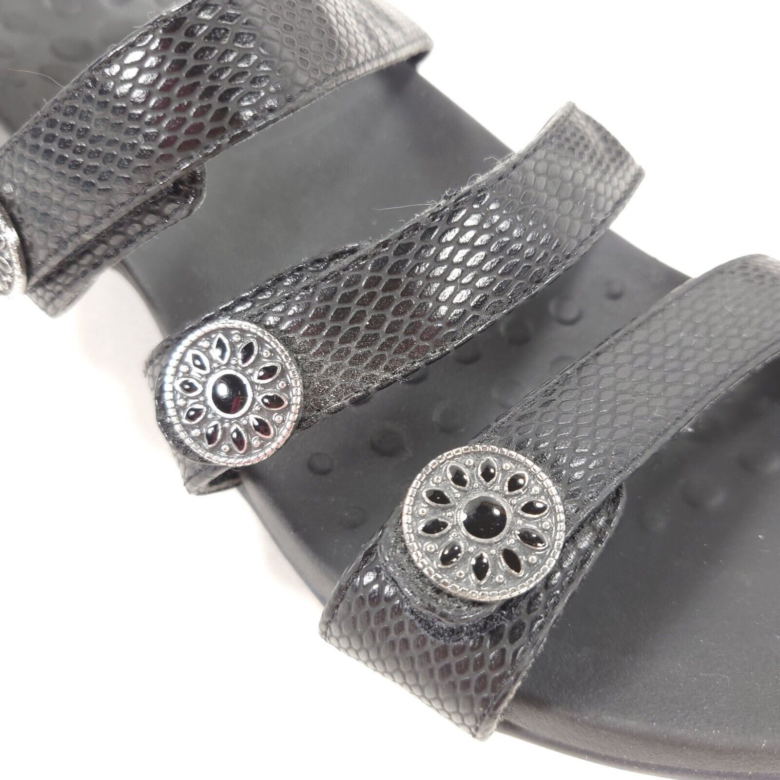 Vionic Vionic 44 Cathy Slide Sandals Womens Size 6 TVW4089 Black Size US 6 / IT 36 - 8 Thumbnail