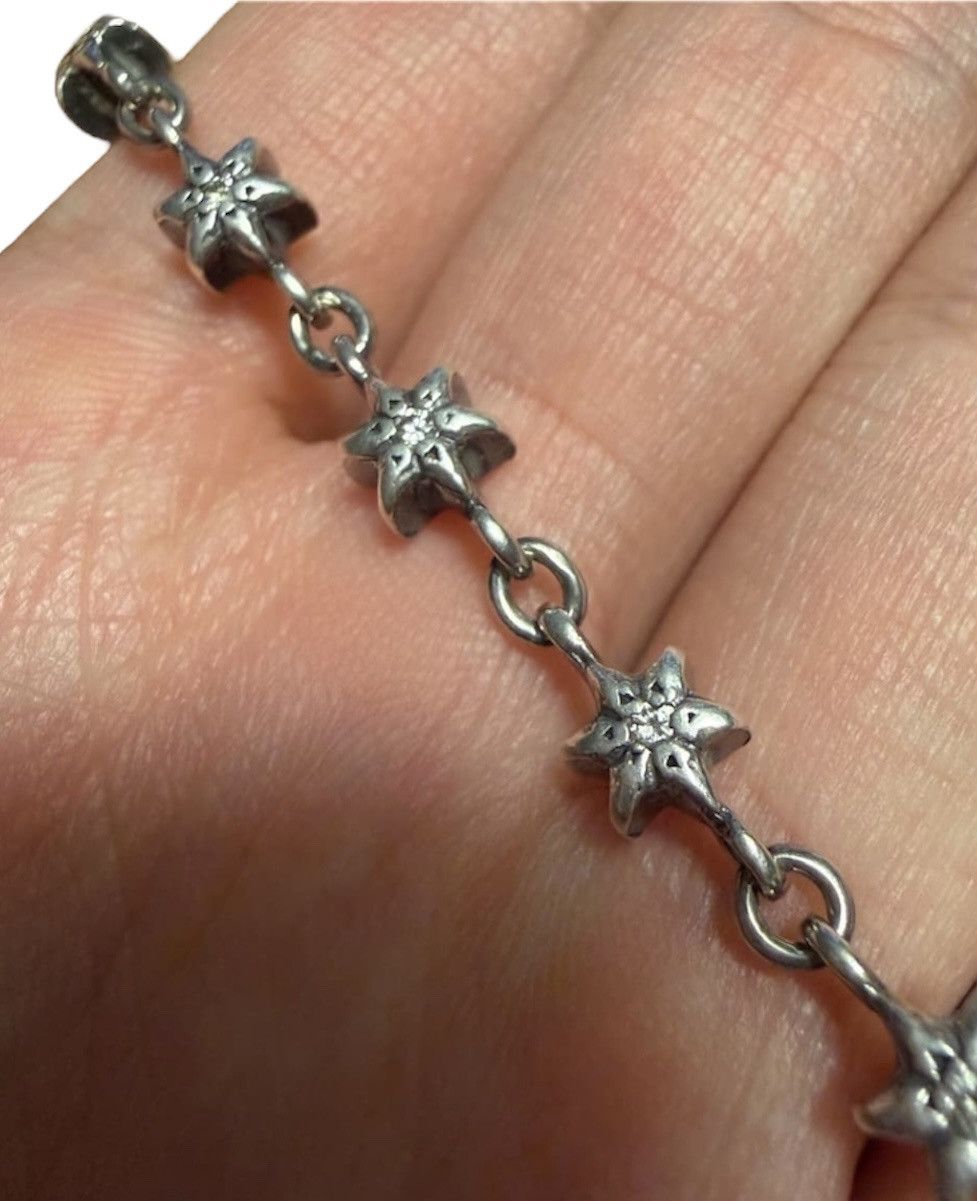 Chrome Hearts Chrome Hearts Tiny Star Diamond 13link Bracelet Size ONE SIZE - 5 Thumbnail