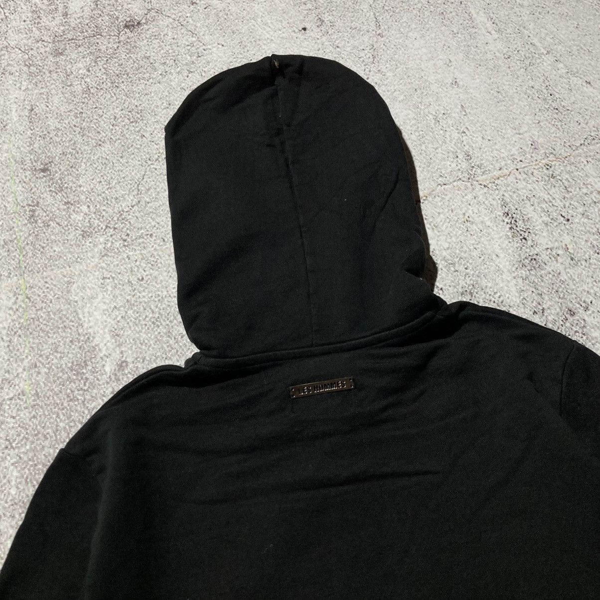 Japanese Brand 2000s Les Hommes Grunge Gothic Punk Style Hoodie Black Size US L / EU 52-54 / 3 - 11 Thumbnail