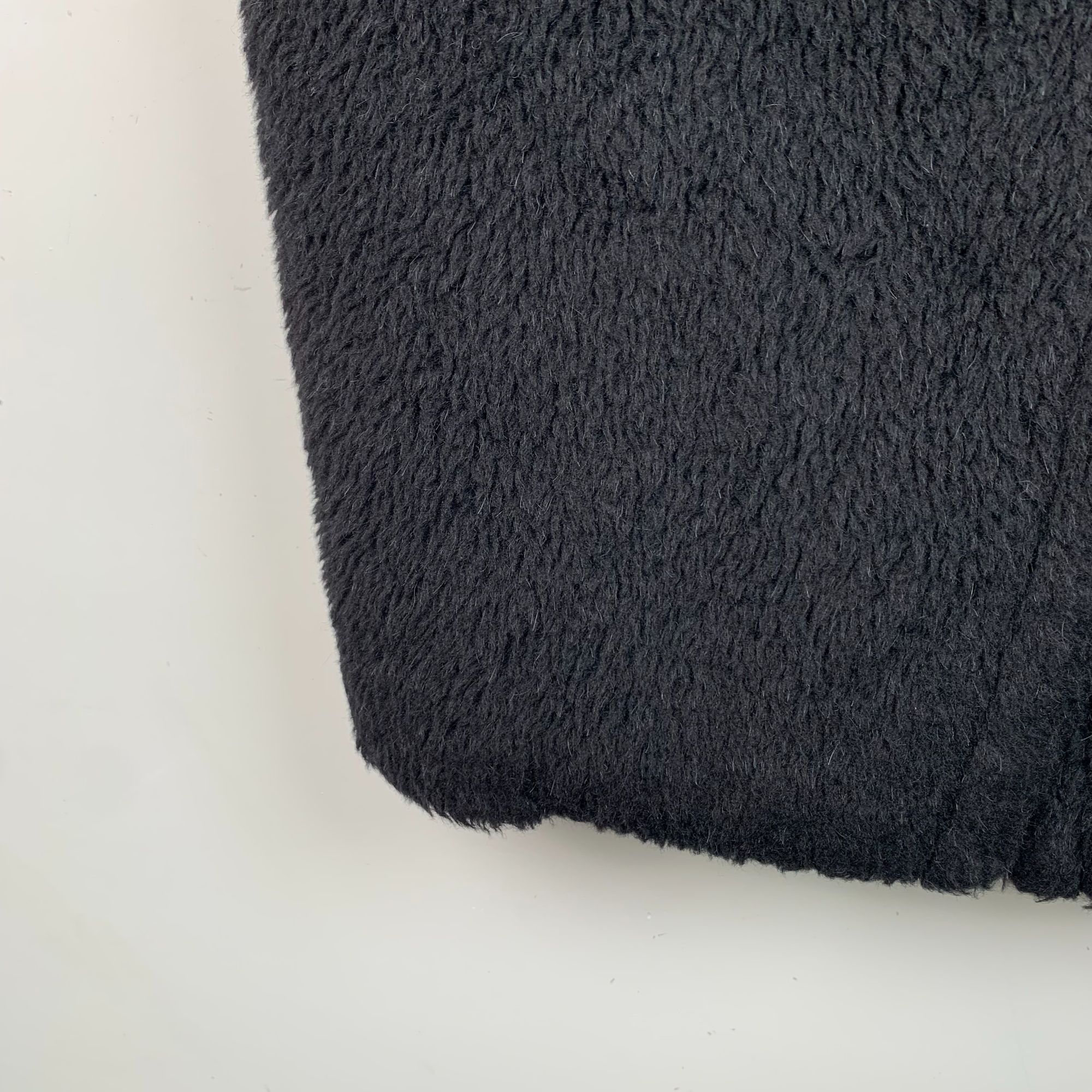 Max Mara Max Mara Black Teddy Coat Size S Wool Blend Womens Outerwear Size S / US 4 / IT 40 - 5 Thumbnail