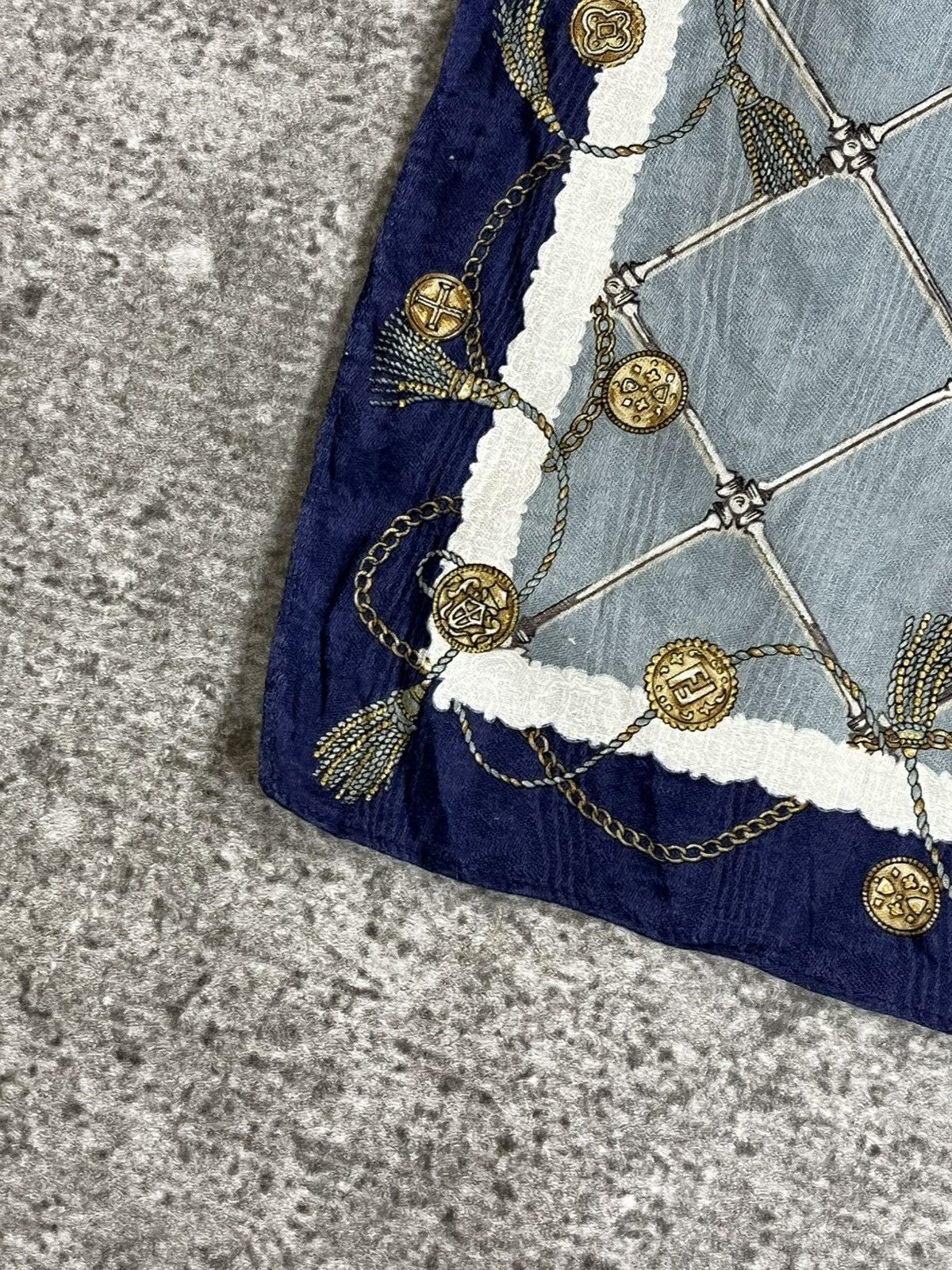 Fendi Vintage Fendi Handkerchief / Bandana / Neckerchief Size ONE SIZE - 5 Thumbnail
