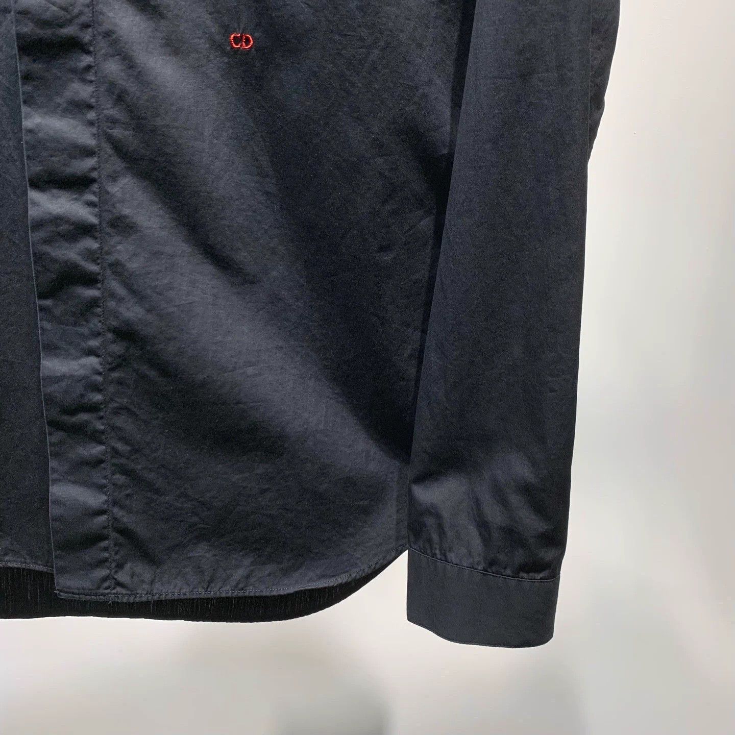 Dior Dior Black Bee Embroidered Shirt Size US XXS / EU 40 - 6 Thumbnail