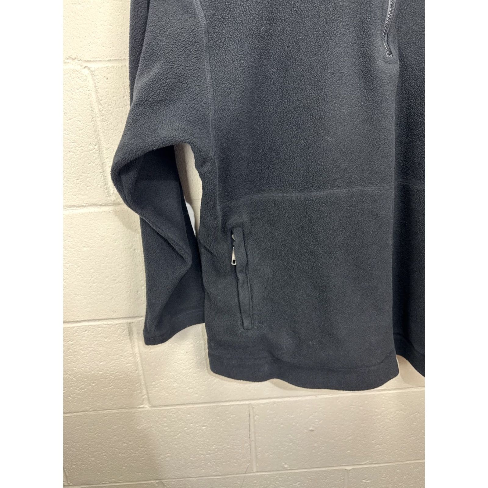 The North Face Vintage The North Face Fleece 1/4 Zip Pullover Sweater Mens XL Black Made in USA Size US XL / EU 56 / 4 - 5 Thumbnail
