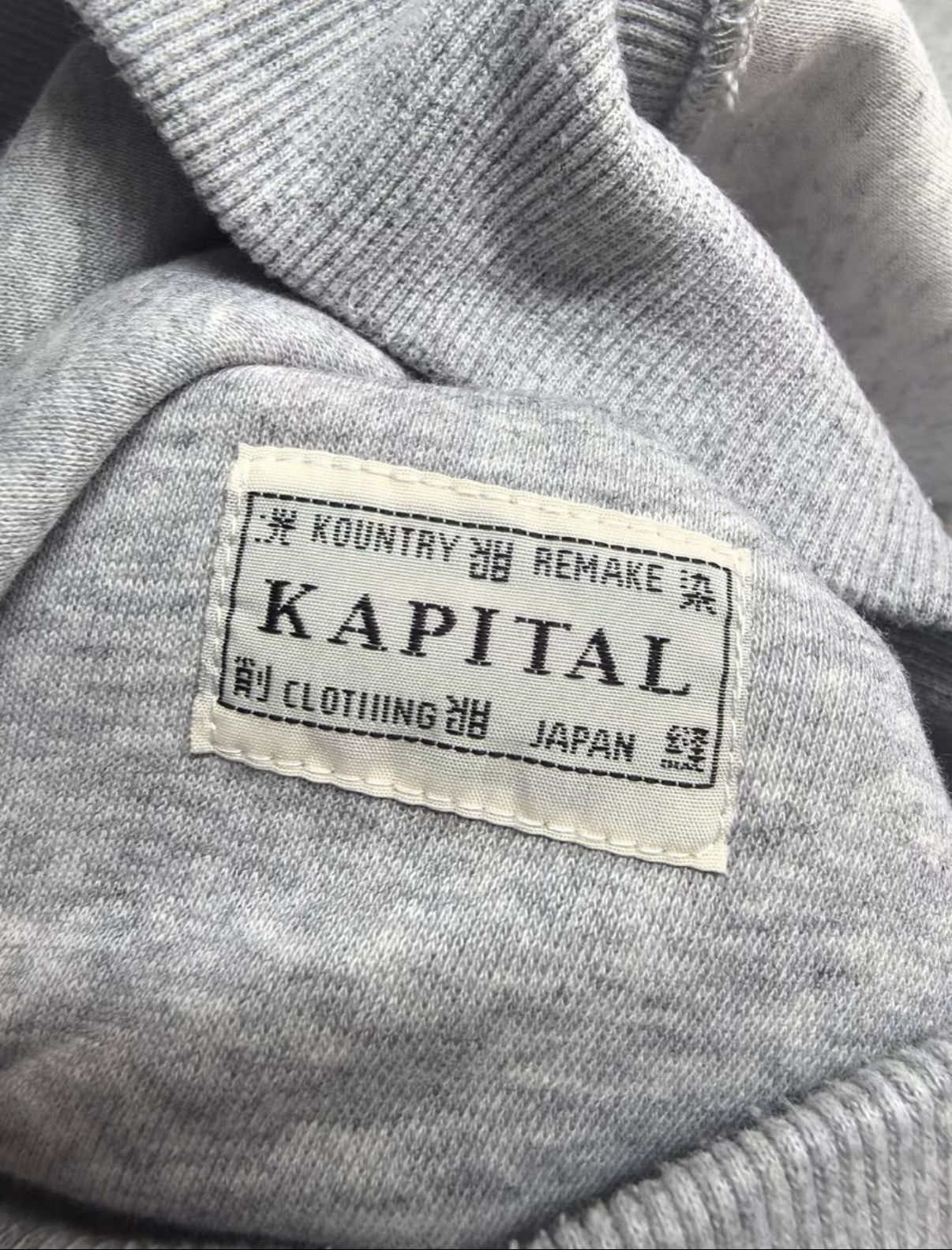 Kapital Kapital Japanese-Made Smiley Face Distressed Sleeve Hoodie Size US M / EU 48-50 / 2 - 7 Thumbnail