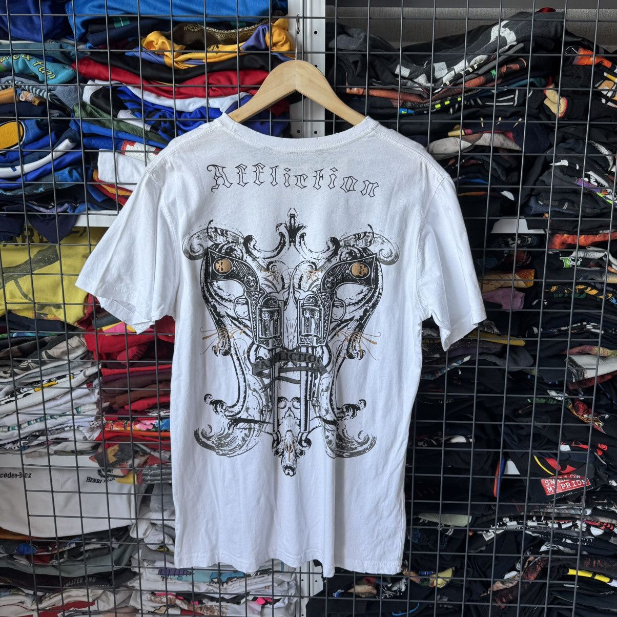 Affliction Affliction Revolvers Print T-shirt Size US XL / EU 56 / 4 - 1 Thumbnail
