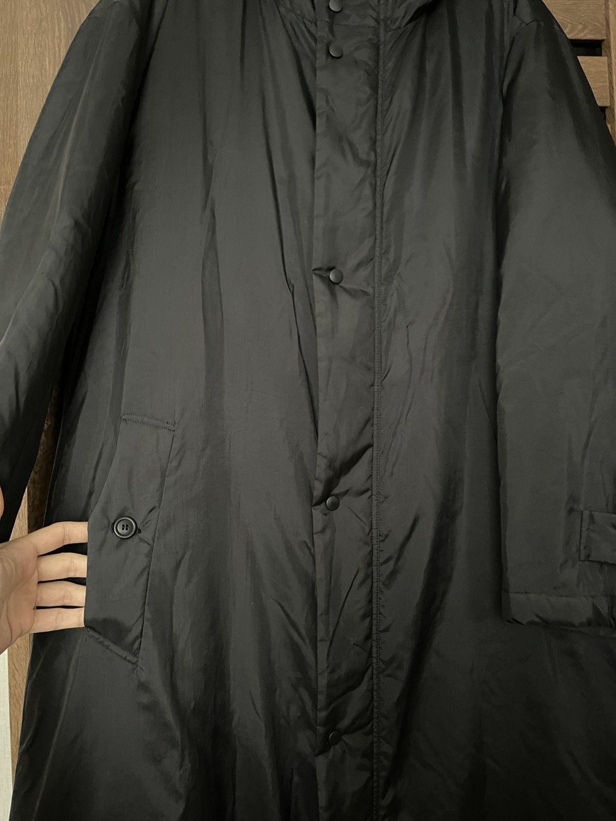 Vintage 1999 Issey Miyake Men Thinsulate Vintage Nylon Parka Jacket Size US L / EU 52-54 / 3 - 9 Thumbnail