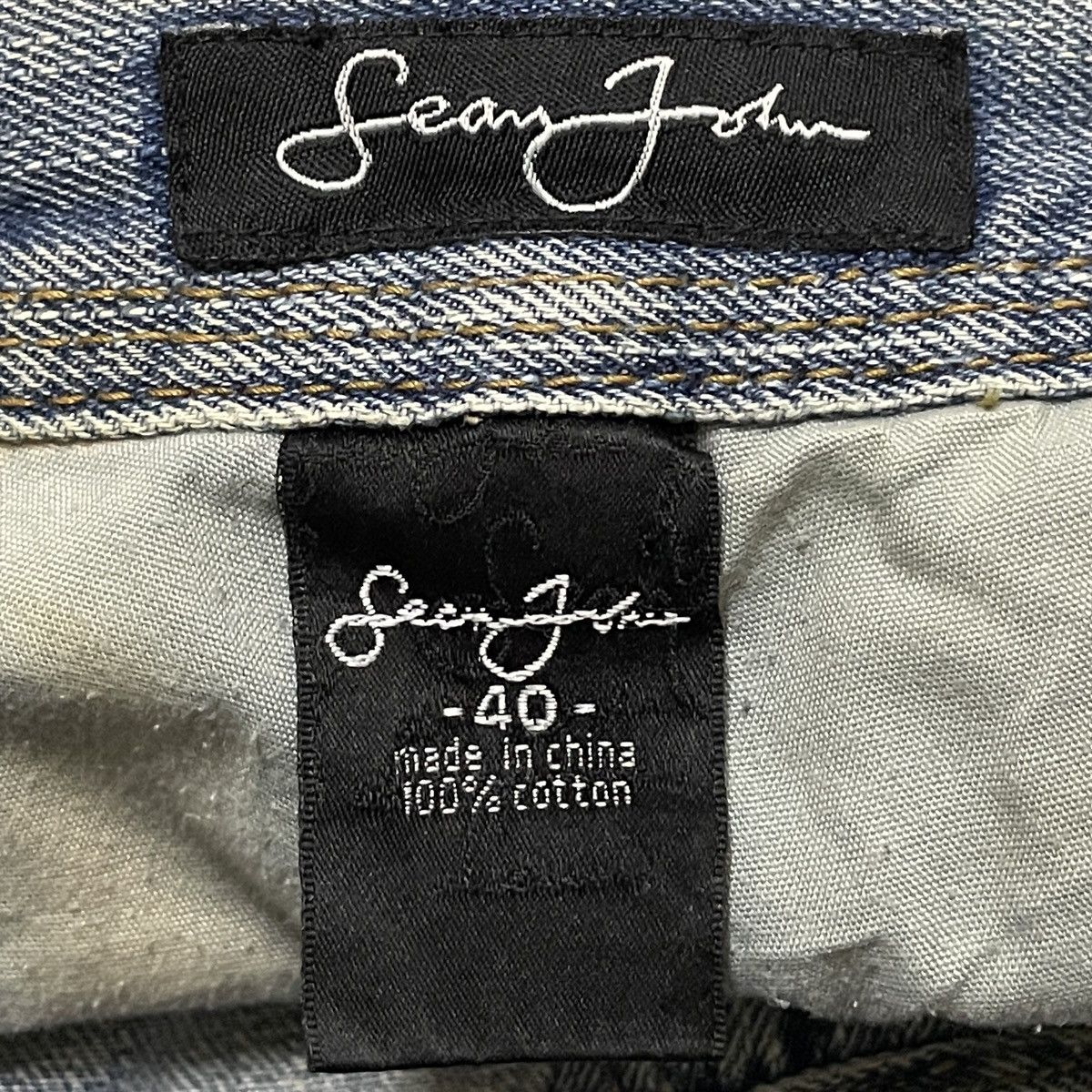 Sean John Rare Design Vintage Brand Sean John HipHop Baggy Jeans 2000s Size US 40 / EU 56 - 9 Thumbnail