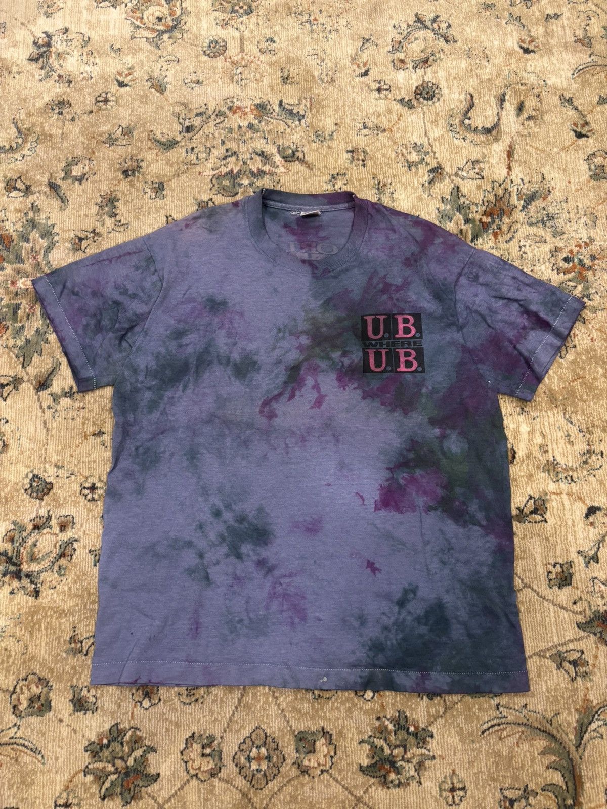 Vintage New Orleans UB Where tye dye t shirt Size US L / EU 52-54 / 3 - 1 Thumbnail