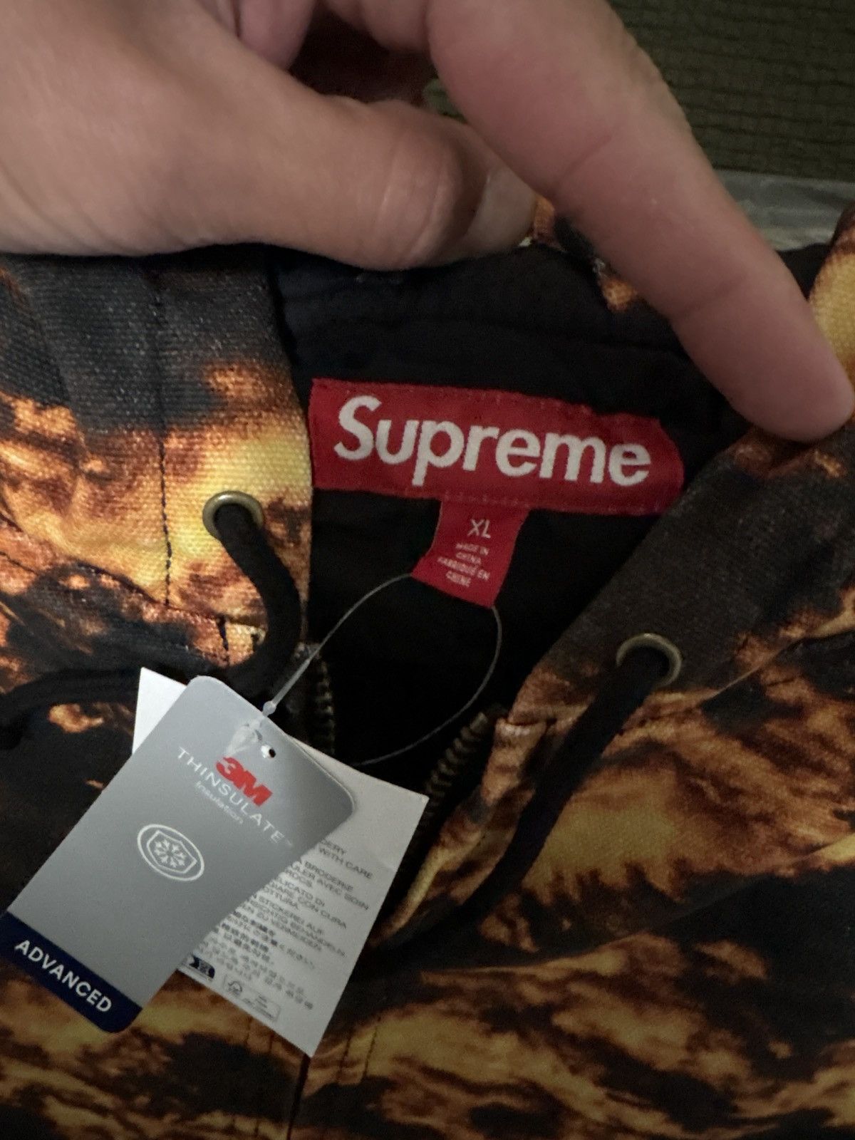 Supreme Supreme AOI flame workjacket Size US XL / EU 56 / 4 - 8 Thumbnail