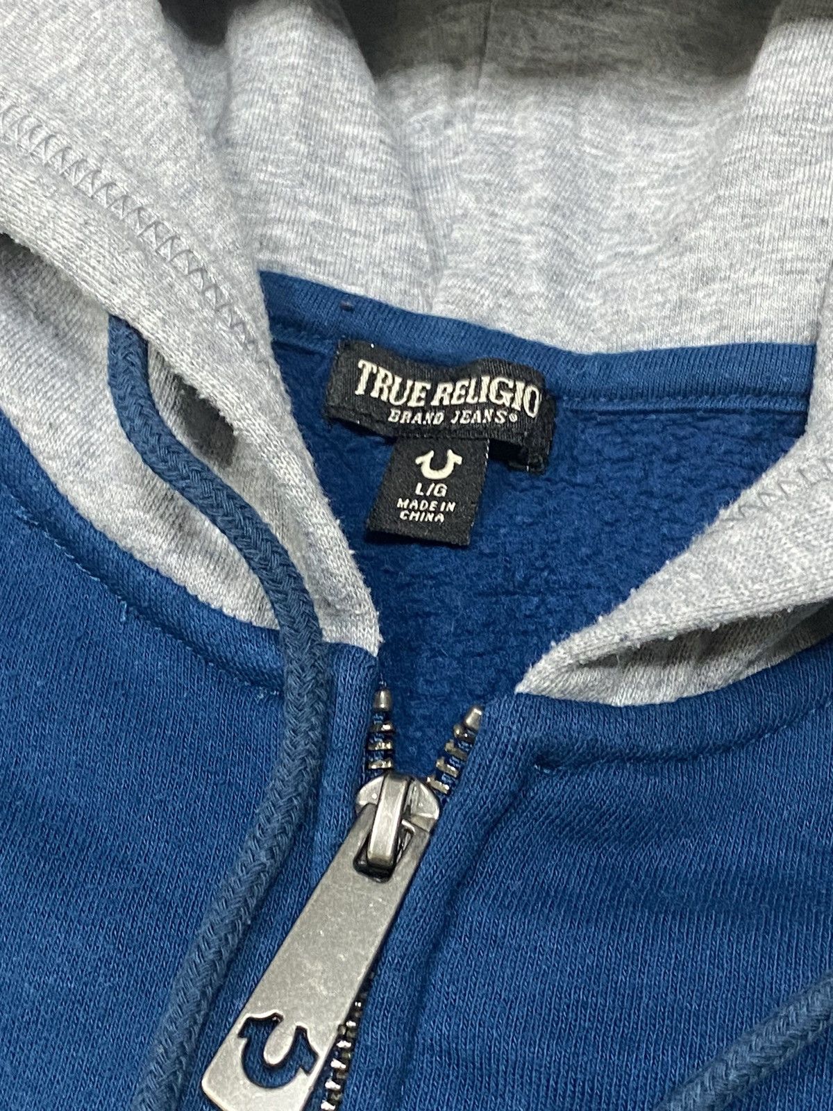 True Religion True Religion horse shoe vintage big logo Buddha zip hoodie Size US L / EU 52-54 / 3 - 5 Thumbnail