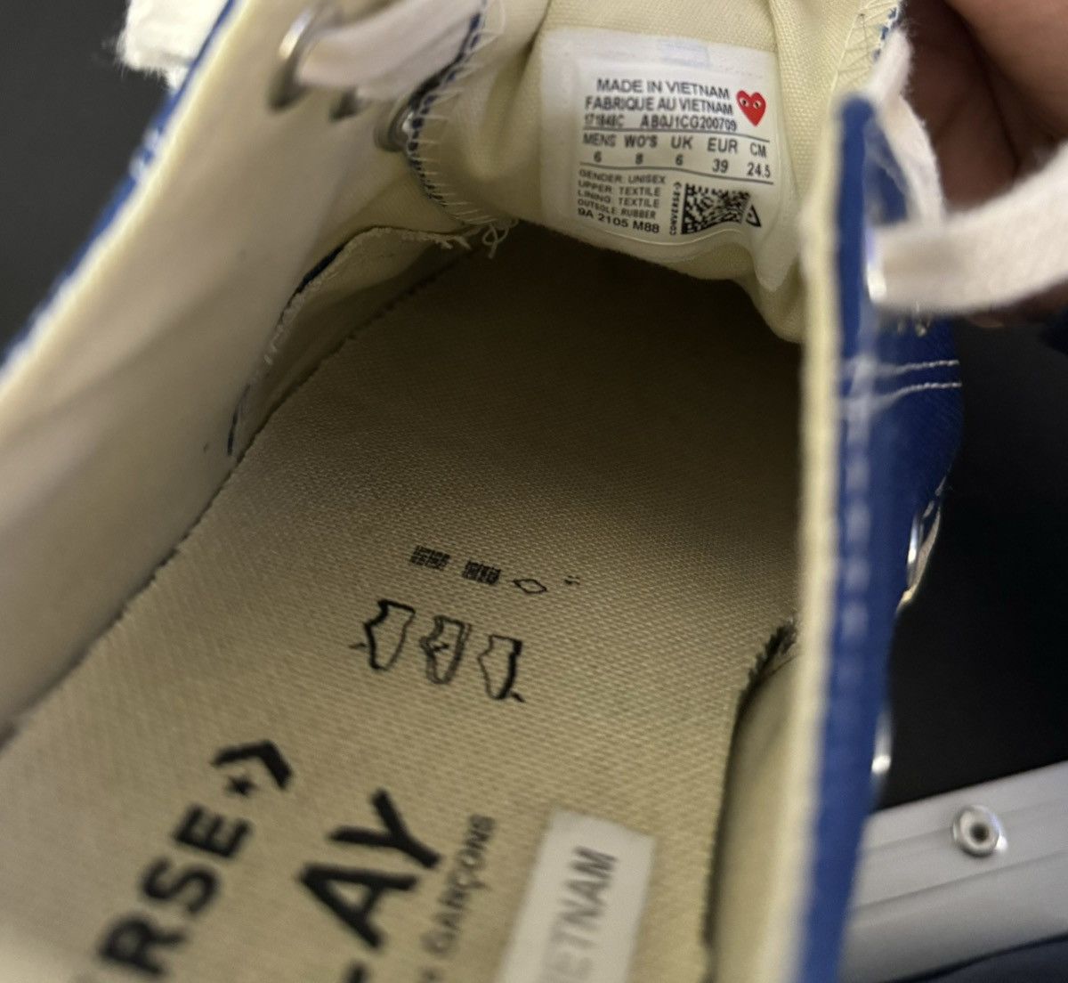 Comme des Garcons × Converse commes des garcons Converse Size US 6 / EU 39 - 5 Thumbnail