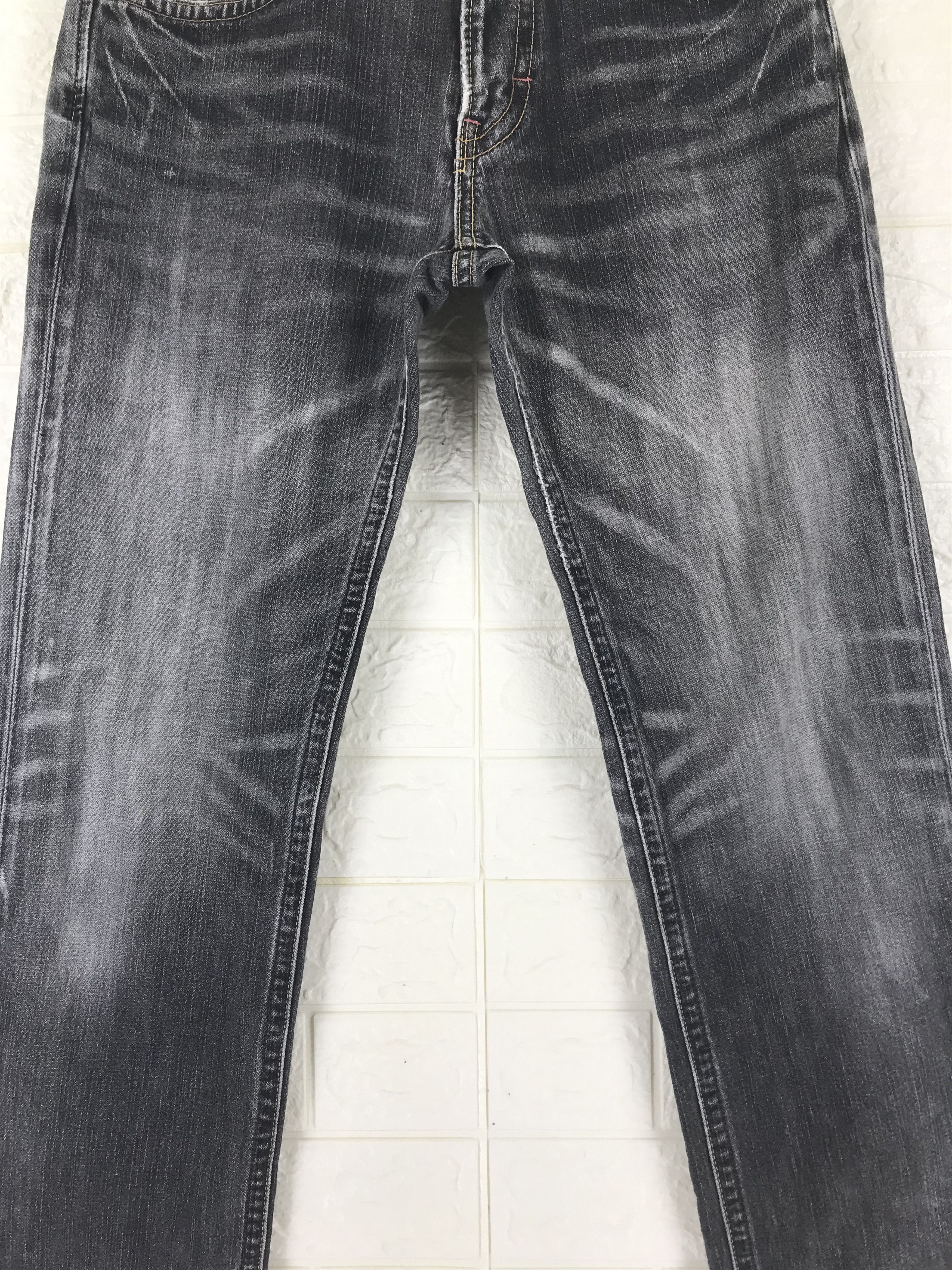 Wrangler Vintage Wrangler Faded Black Jeans Size US 29 - 3 Thumbnail