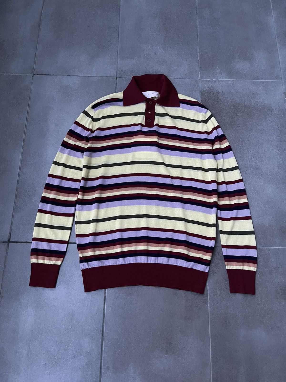 Other !DS! SS22 Lukhanyo Mding Multicolor Wool Sweater Size US M / EU 48-50 / 2 - 8 Thumbnail