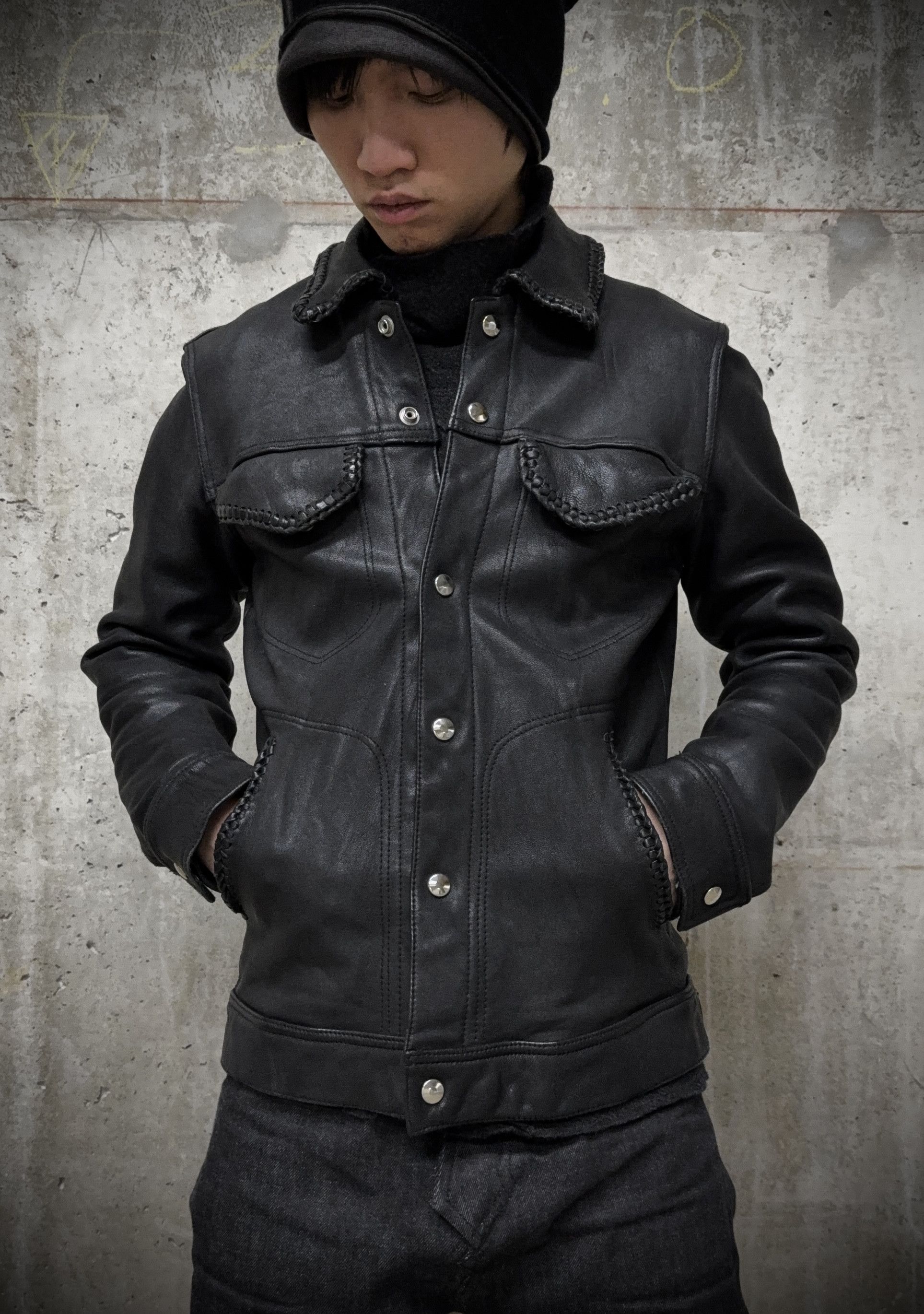 PHENOMENON phenomenon beyond description x JOHN'S Goatskin Trucker Size US S / EU 44-46 / 1 - 2 Thumbnail