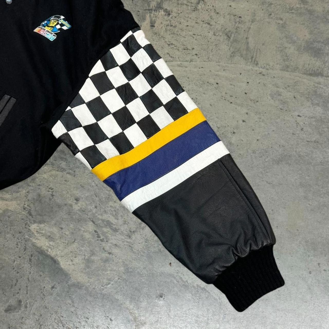 NASCAR × Vintage Vintage 90s NASCAR Planter’s Peanuts Racing Varsity Jacket Size US XL / EU 56 / 4 - 5 Thumbnail