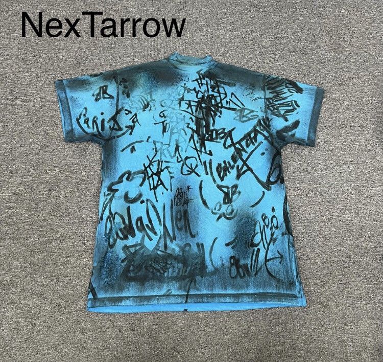 Balenciaga Balenciaga Manchester United graffiti short sleeved T-- Size US L / EU 52-54 / 3 - 2 Thumbnail