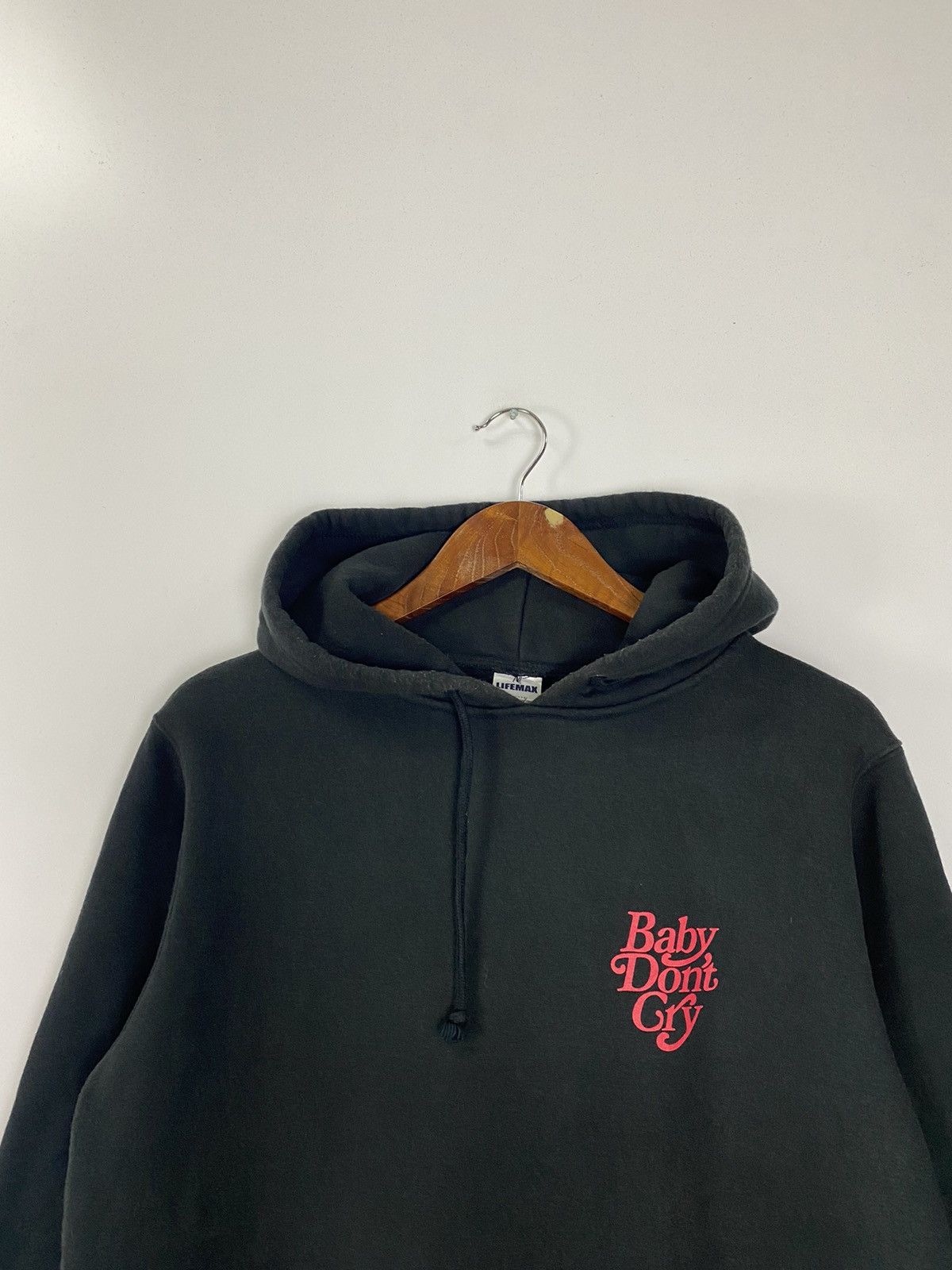 Japanese Brand × Vintage Vintage Baby don’t cry hoodie Size US L / EU 52-54 / 3 - 7 Thumbnail