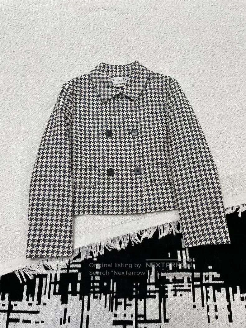Dior Dior Black and White Bird Grid Set Size XS / US 0-2 / IT 36-38 - 2 Thumbnail