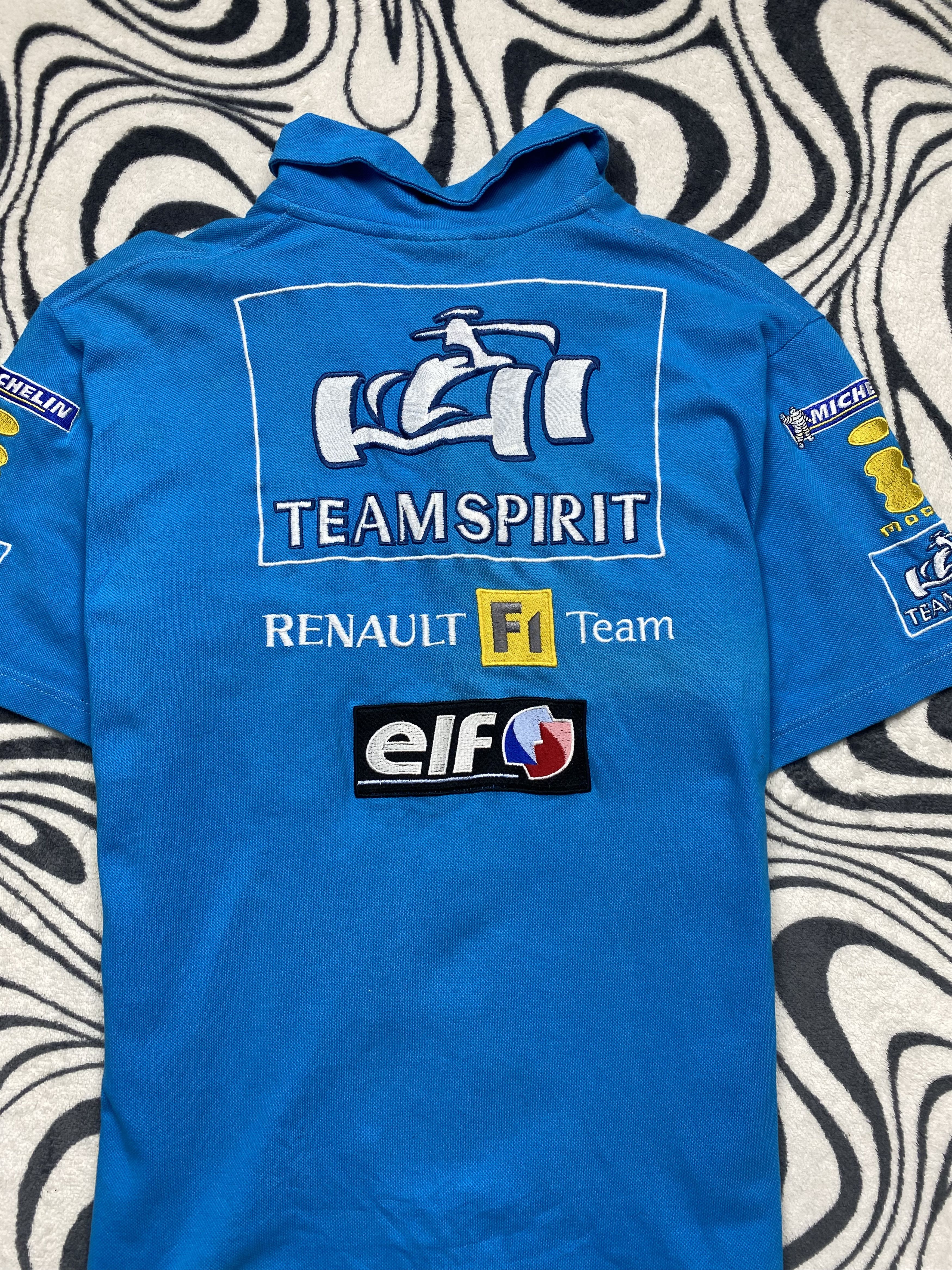 Formula 1 × Vintage Giancarlo Ficichella Vintage Renault F1 Team Polo Shirt Size US L / EU 52-54 / 3 - 5 Thumbnail