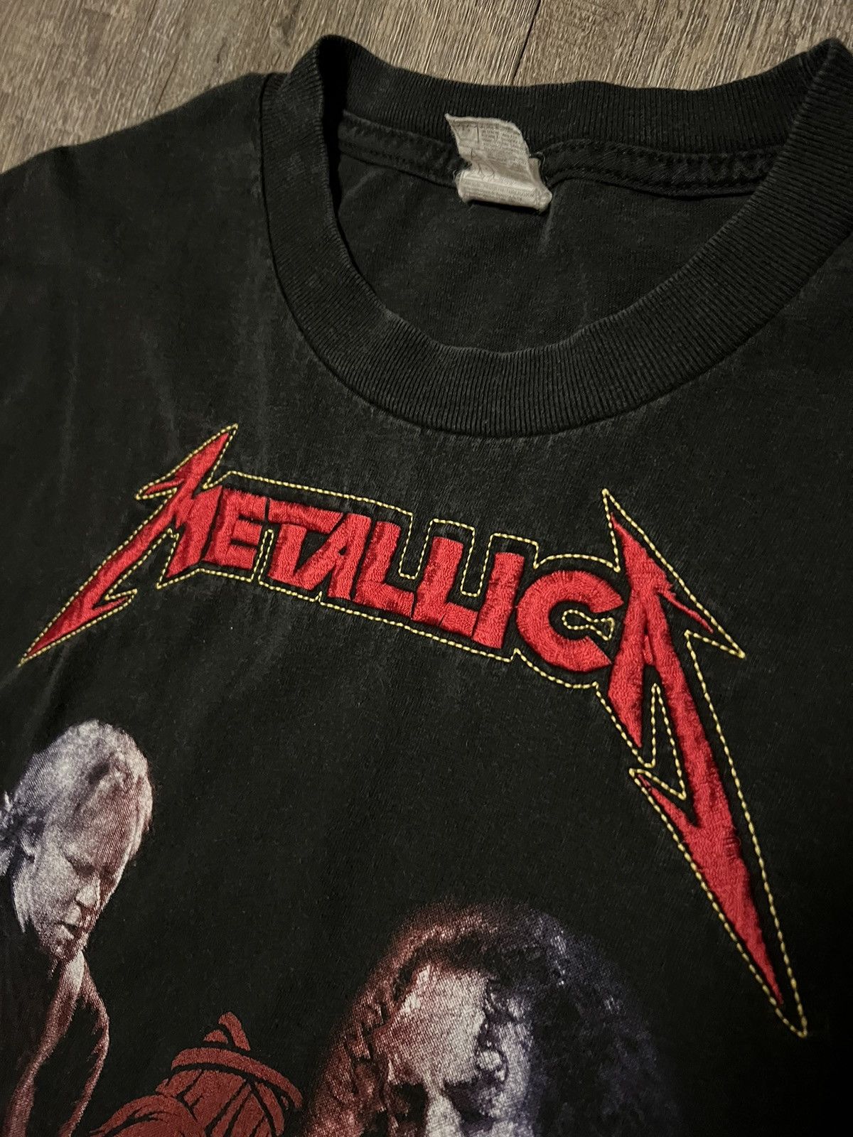 Metallica × Vintage Vintage Metallica Double Sided Some Kind of Monster Shirt Size US L / EU 52-54 / 3 - 3 Thumbnail