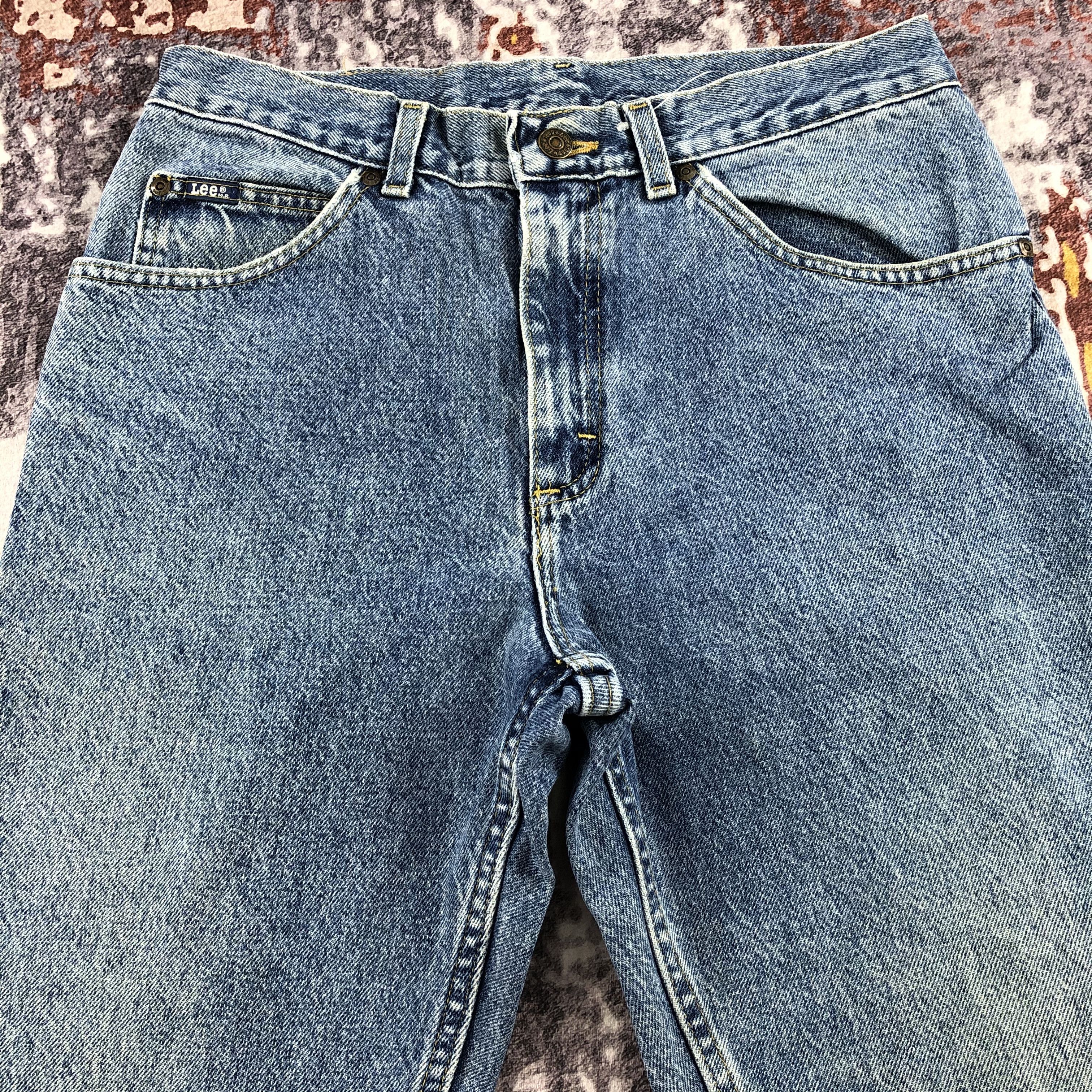 Lee × Vintage Vintage Blue Wash Lee Jeans-JM2261 Size US 31 - 3 Thumbnail
