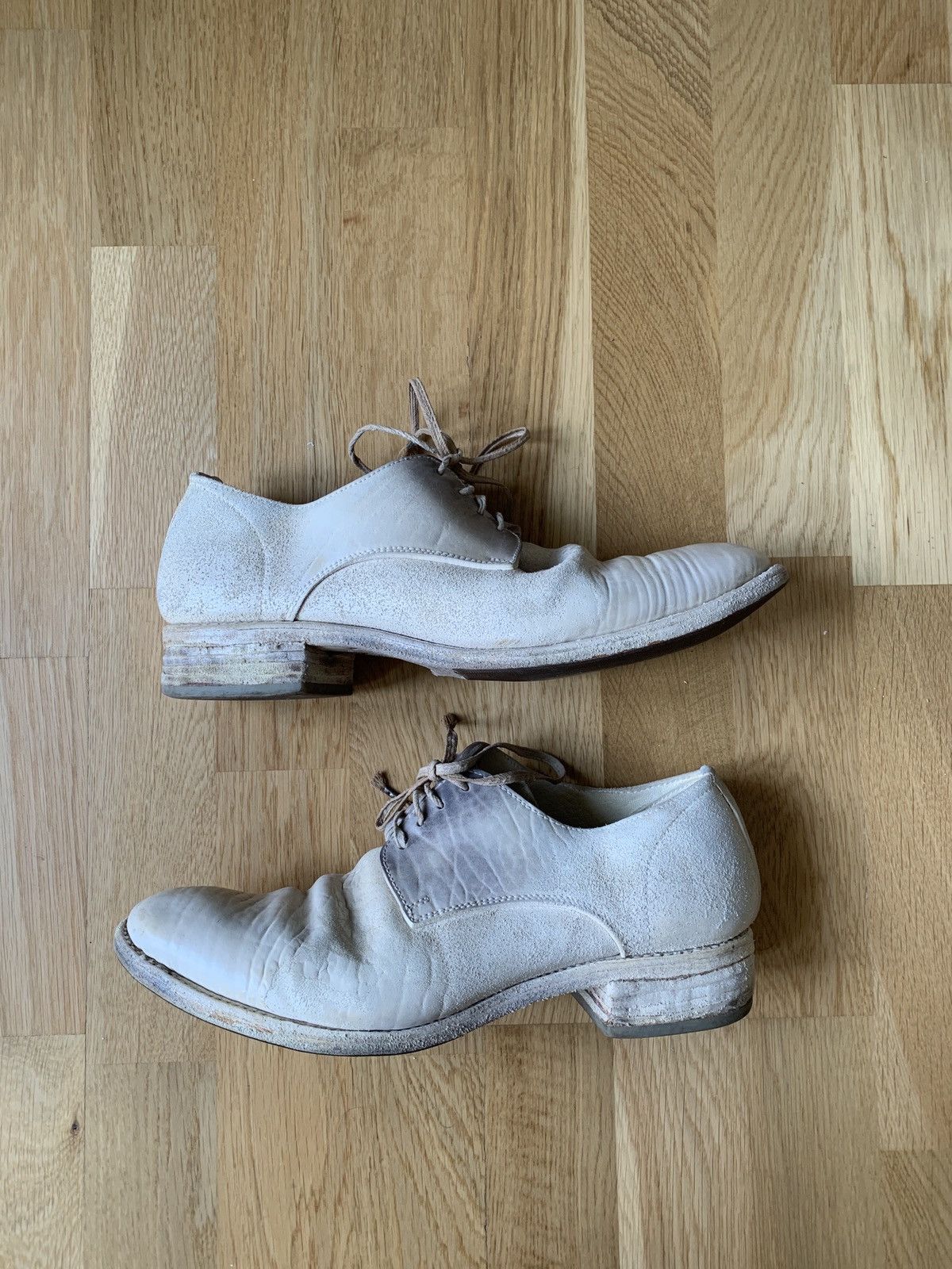 Carol Christian Poell CCP Cordovan leather Derbies Off White Size 8 Size US 10 / EU 43 - 7 Thumbnail