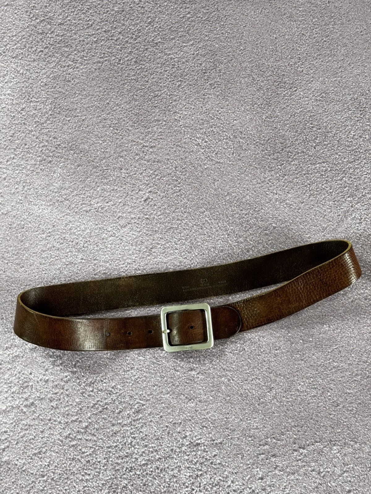 Japanese Brand Vintage Japanese Vibe Y2K Leather Punk Belt Size ONE SIZE - 1 Thumbnail