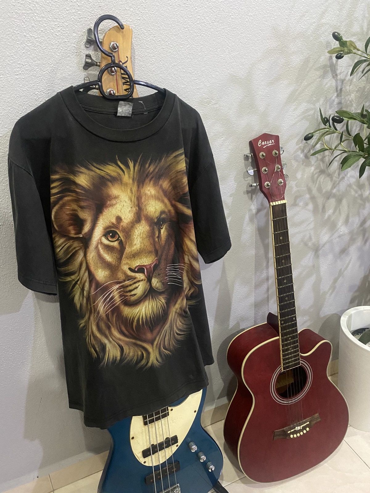 Vintage Megadeth Shirt Lion Print