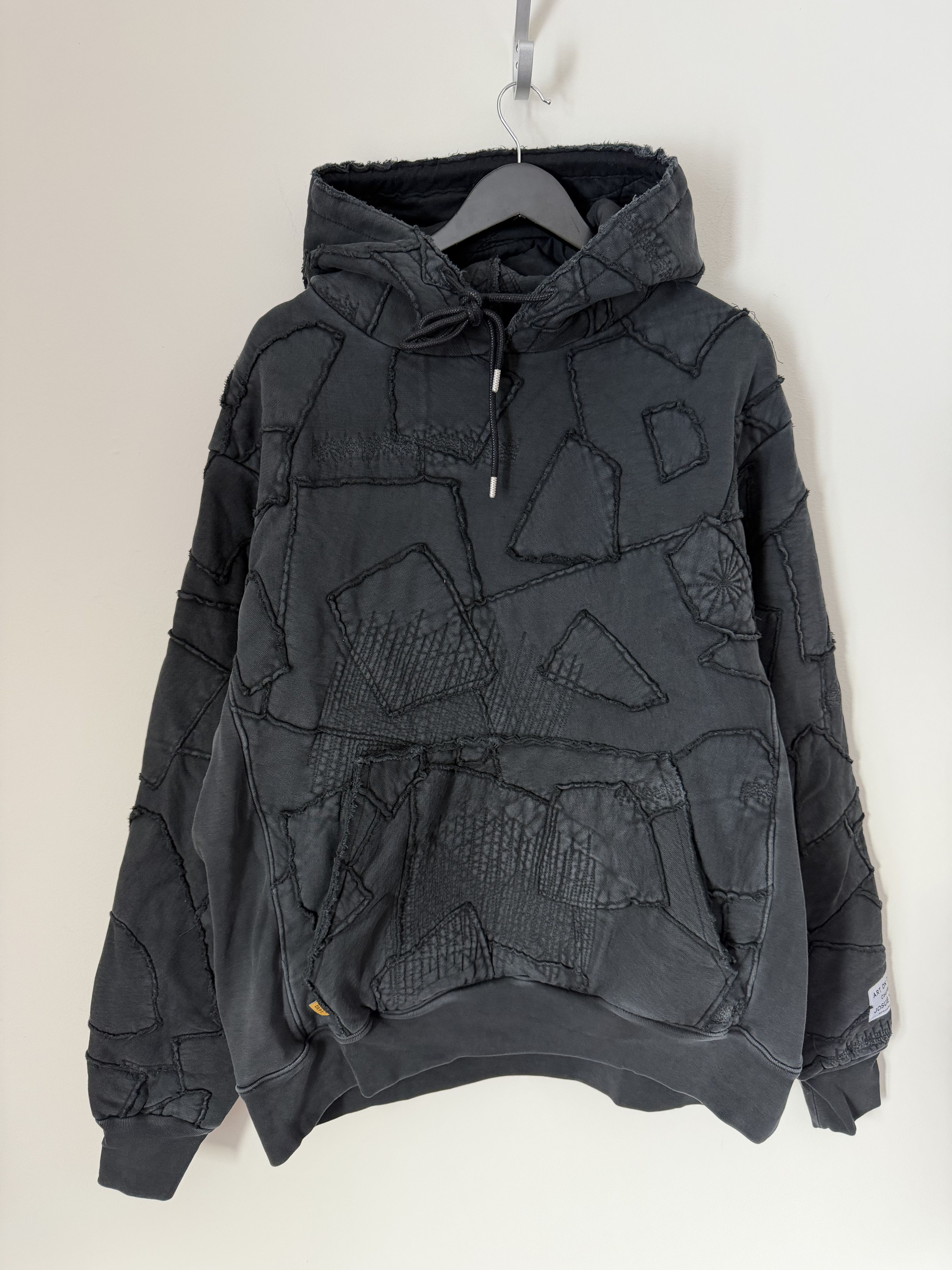 Gallery Dept. Gallery Dept Collage Hoodie in Black Size US XL / EU 56 / 4 - 1 Thumbnail