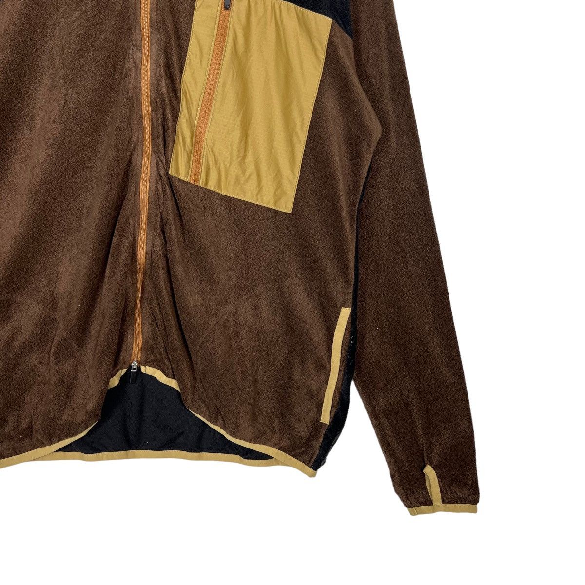 Japanese Brand 🔥 MOUNTAIN RUNNING COMPANY FLEECE HYBRID JACKET MADE IN JPN Size US L / EU 52-54 / 3 - 5 Thumbnail