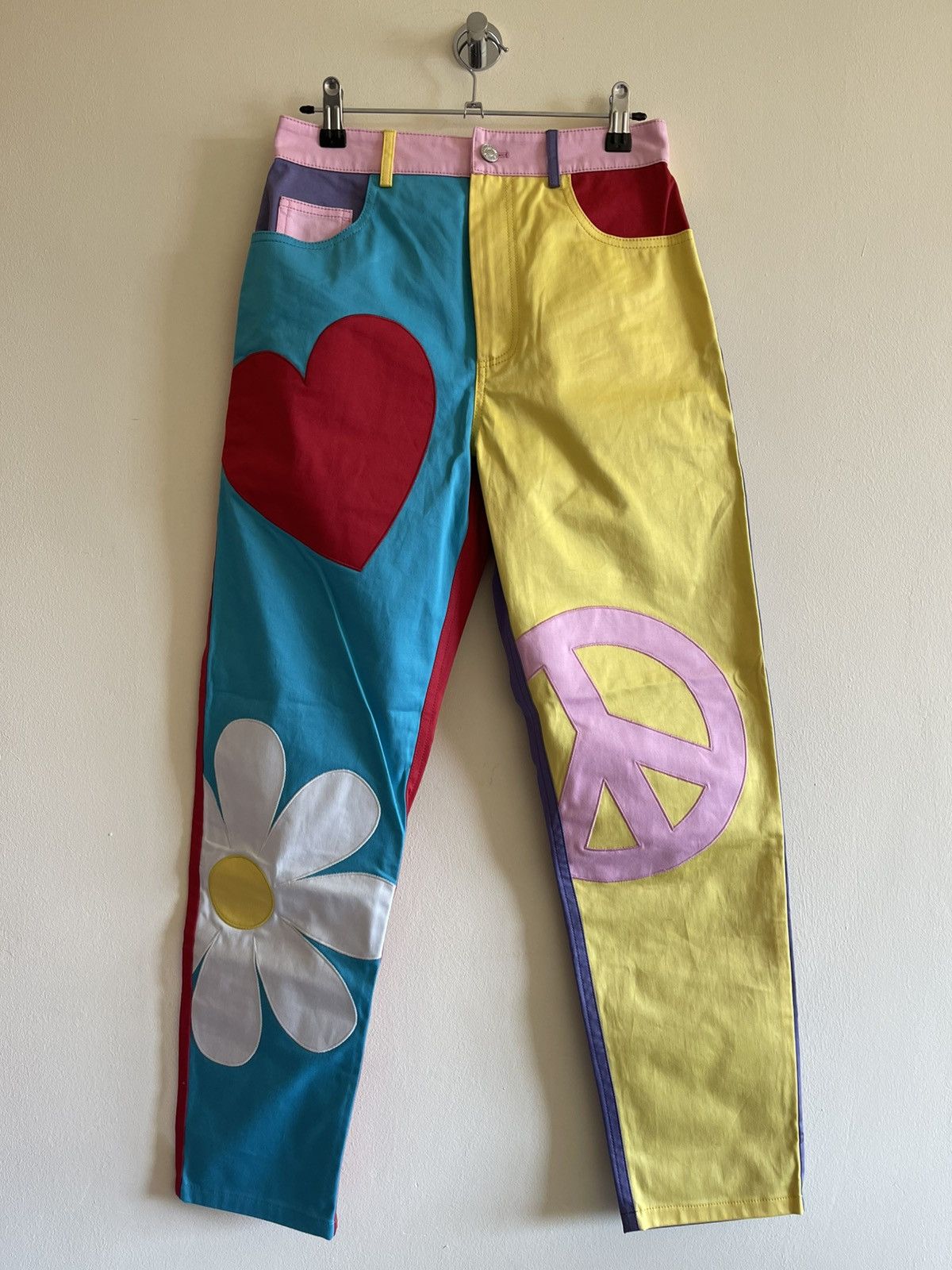Moschino Moschino flower-power vintage style trousers Size 26" / US 2 / IT 38 - 9 Thumbnail
