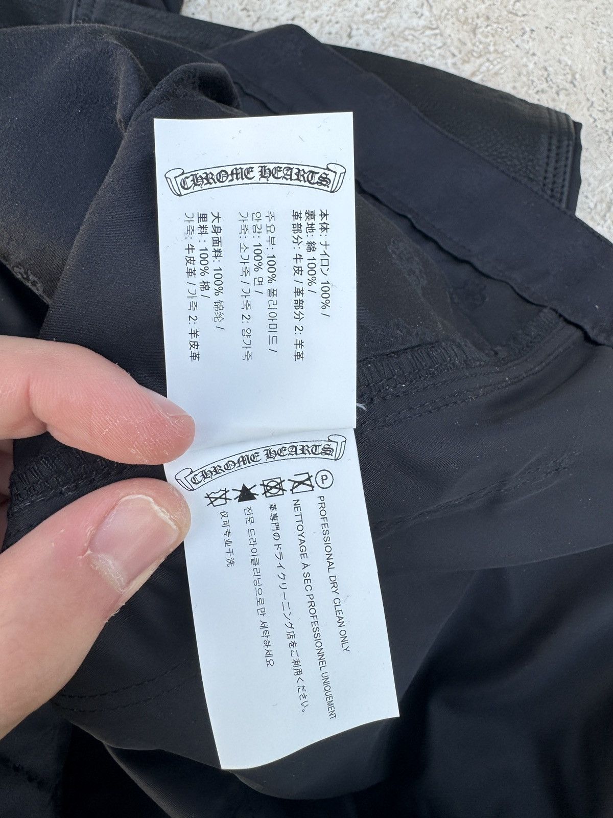 Chrome Hearts Chrome Hearts Nylon Leather Double Knee Shorts Size US 30 / EU 46 - 16 Thumbnail