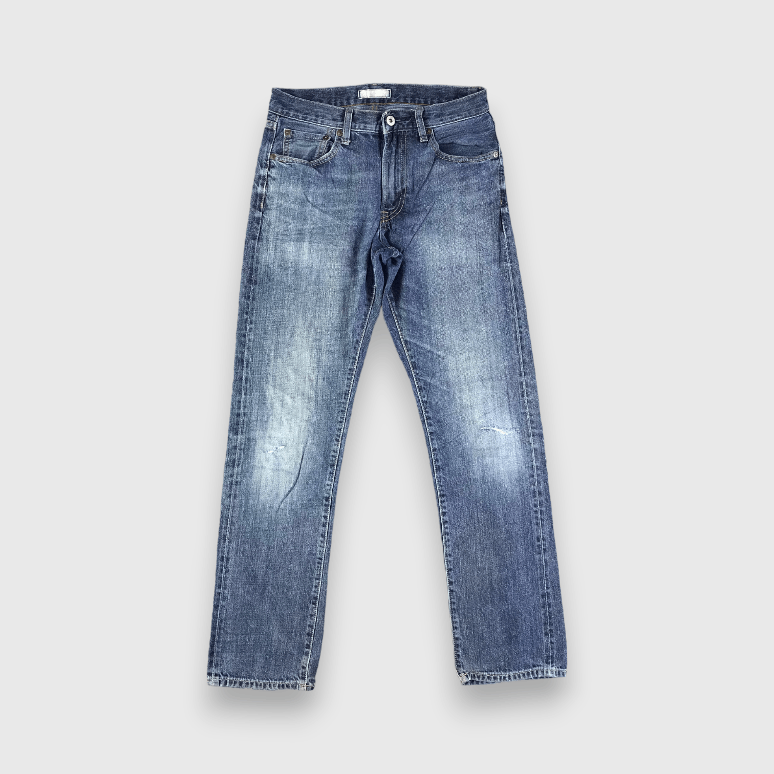 Uniqlo Blue Wash Uniqlo Selvedge Jeans-J2972 Size US 30 / EU 46 - 1 Thumbnail