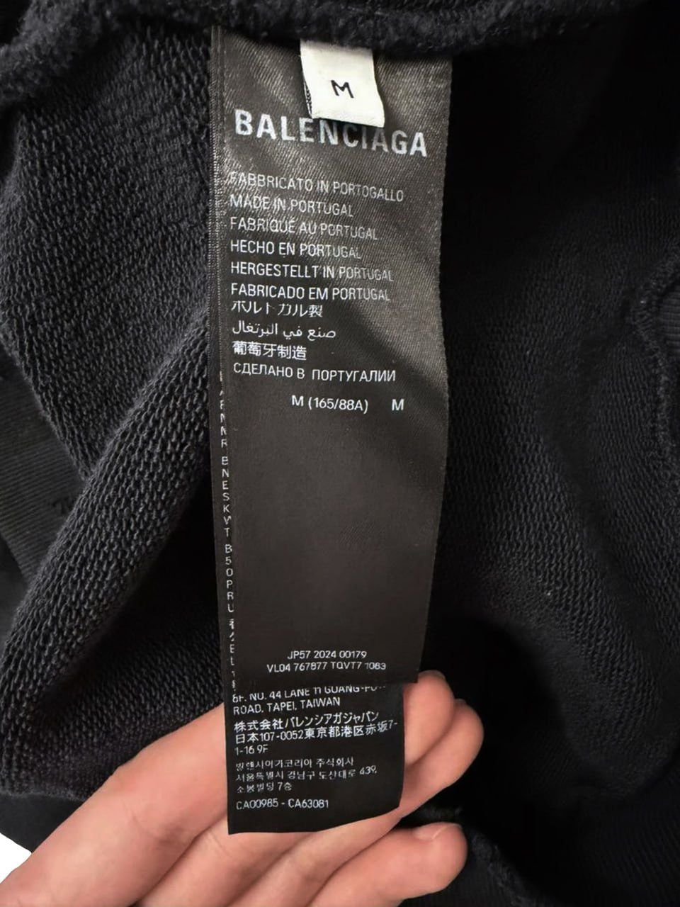 Balenciaga Balenciaga 3B Stencil Hoodie Size US M / EU 48-50 / 2 - 5 Thumbnail
