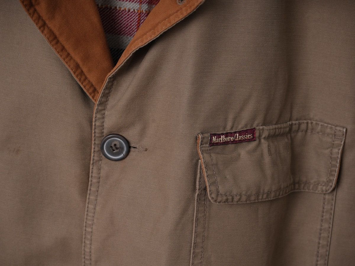Marlboro Classics Vintage Marlboro Classics Field Lined Jacket Grey Size Xl Size US XL / EU 56 / 4 - 2 Thumbnail