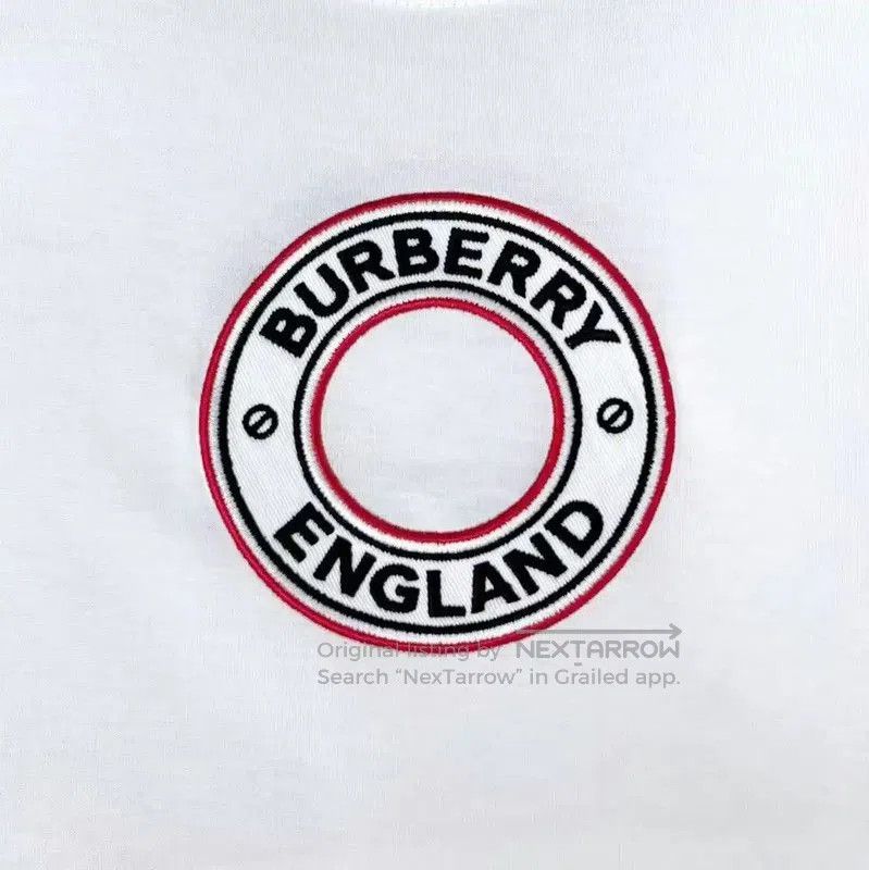 Burberry Burberry Men's White Logo Short Sleeve T. Size US XS / EU 42 / 0 - 3 Thumbnail