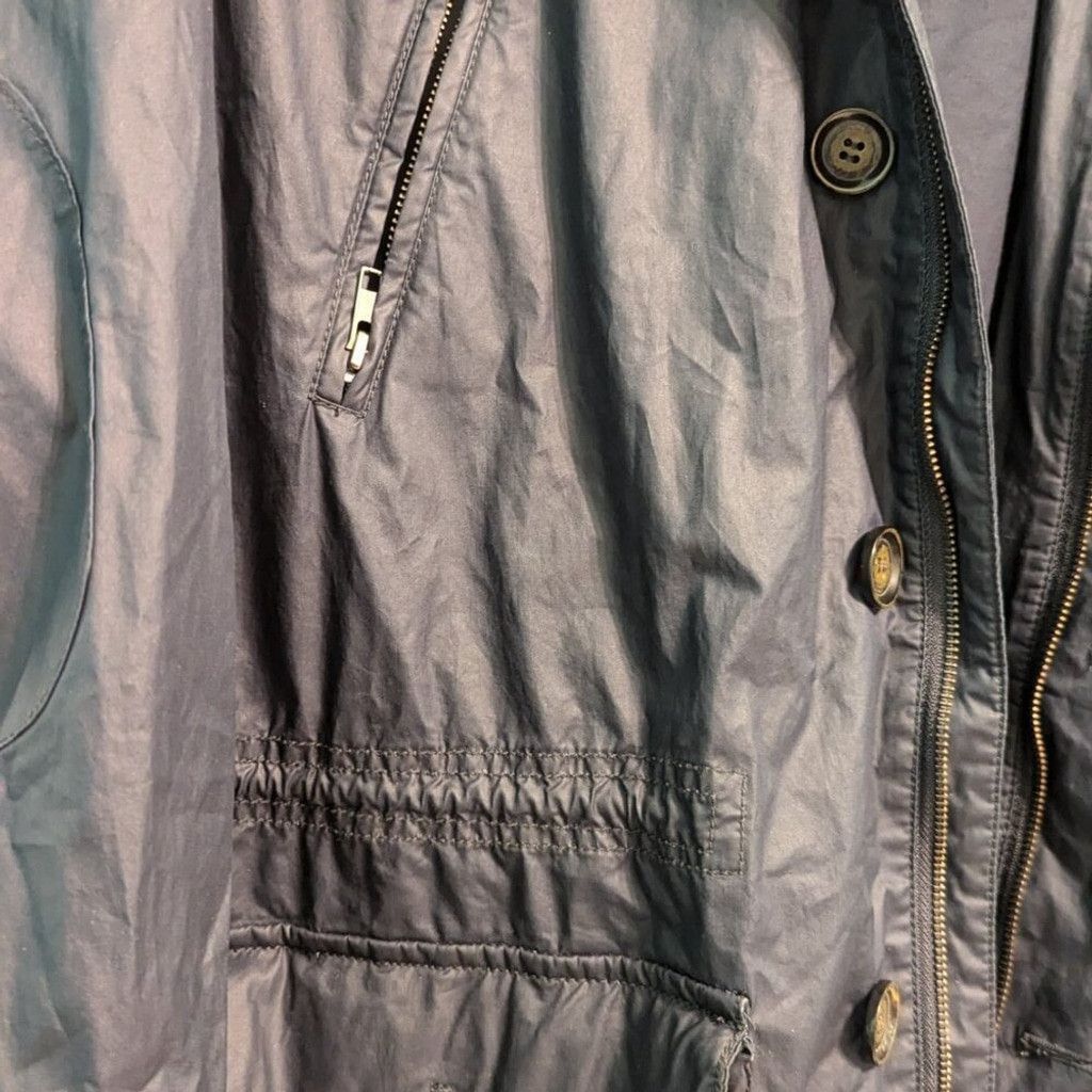Benetton Men's Stile Benetton Jacket, L, Dark Blue Size L / US 10 / IT 46 - 8 Thumbnail
