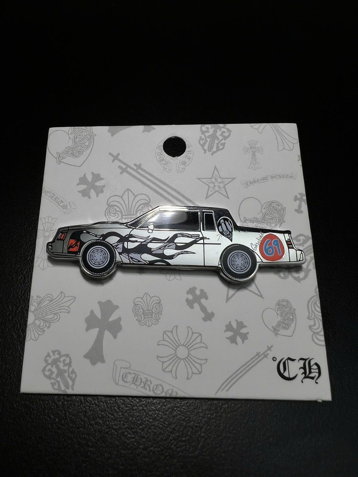 Chrome Hearts Chrome Hearts Matty Boy Sex Records Car Pin Collectable Size ONE SIZE - 2 Thumbnail