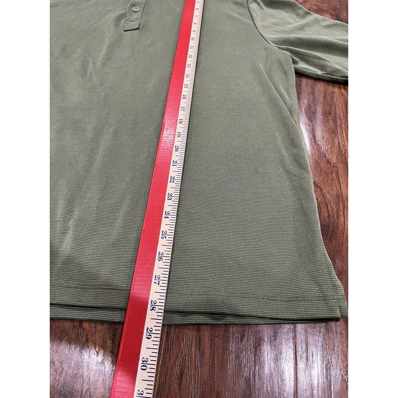 Tommy Bahama Tommy Bahama Green Long Sleeve 1/4 Button-Down Shirt Large Size US L / EU 52-54 / 3 - 6 Thumbnail