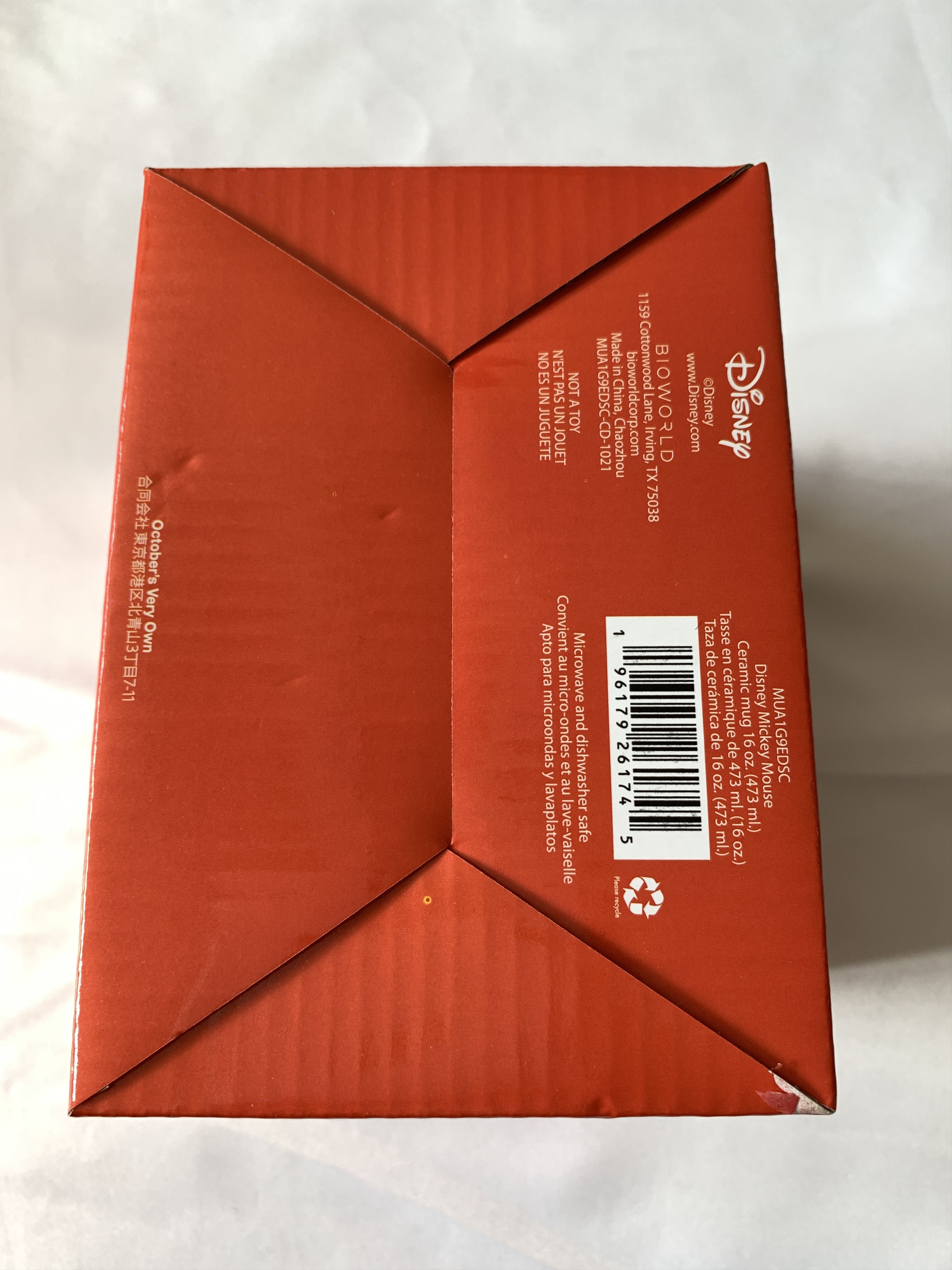 Disney OVO x Disney Classic Mickey Mouse Mug Red Size ONE SIZE - 6 Thumbnail