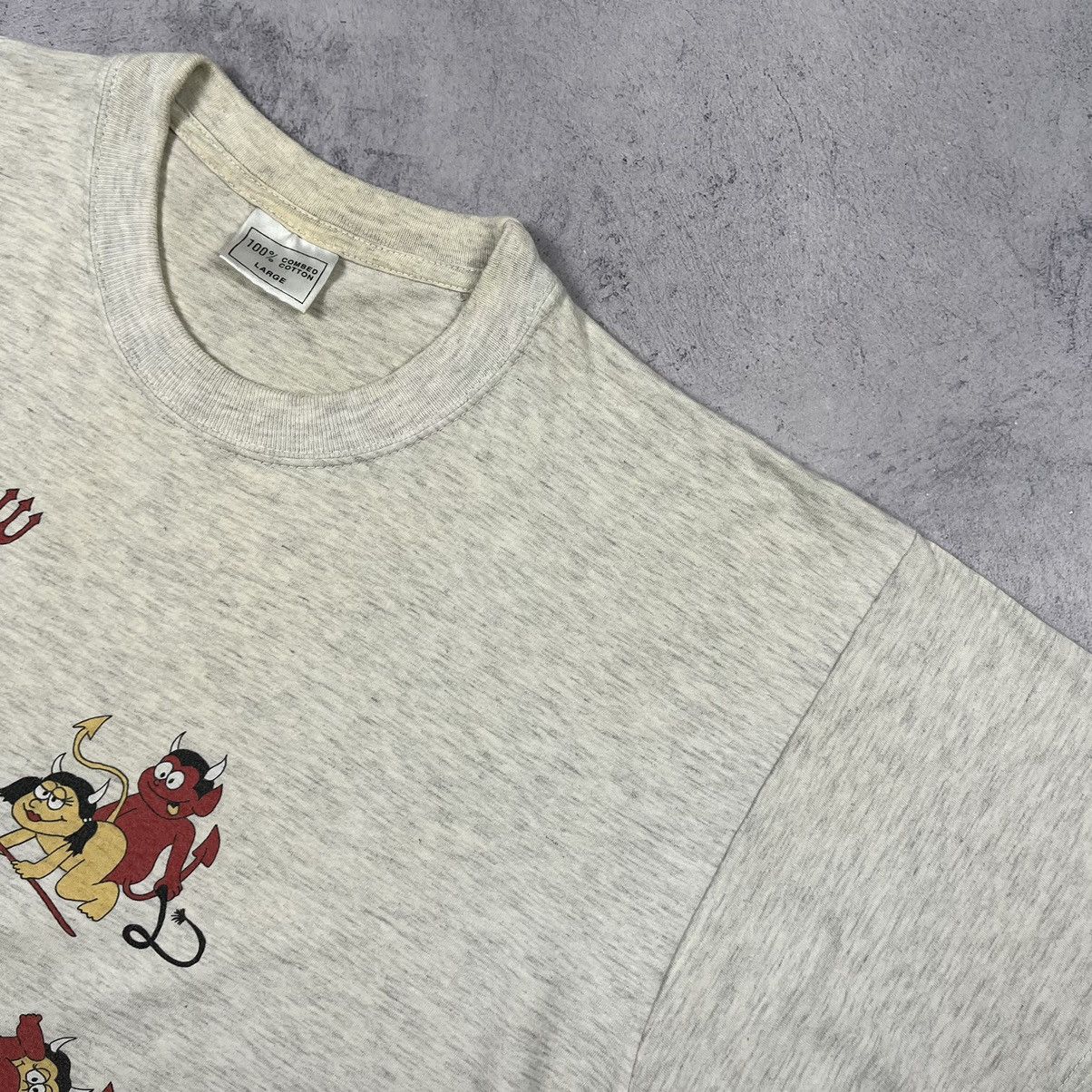 Vintage Vintage Devil Hell sex position humor 18+ tee 90’s Size US L / EU 52-54 / 3 - 15 Thumbnail