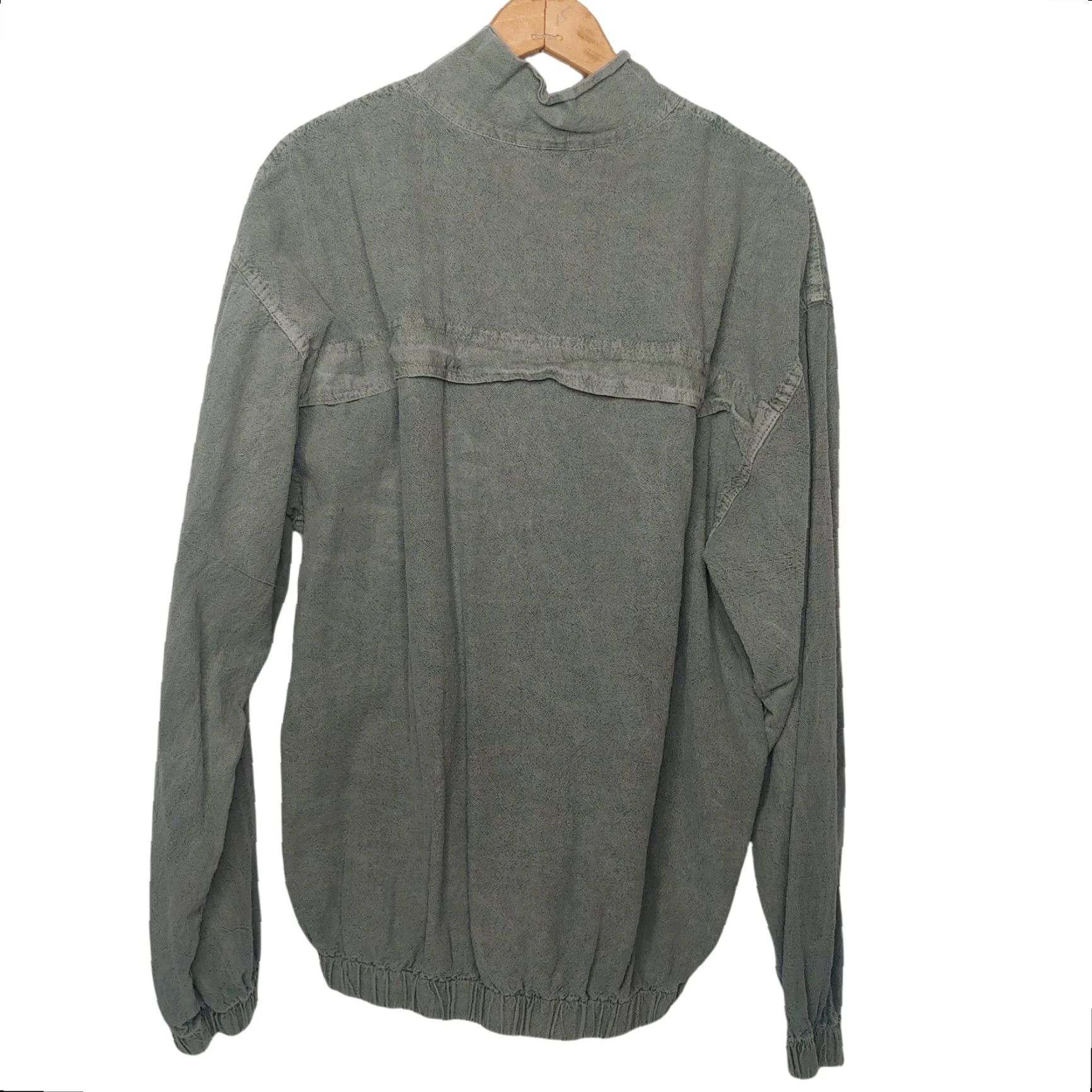 Vintage VINTAGE C Amiro Lightweight Beach Jacket Full Zip XL Green Solid Casual Boating Mens Size US XL / EU 56 / 4 - 3 Thumbnail