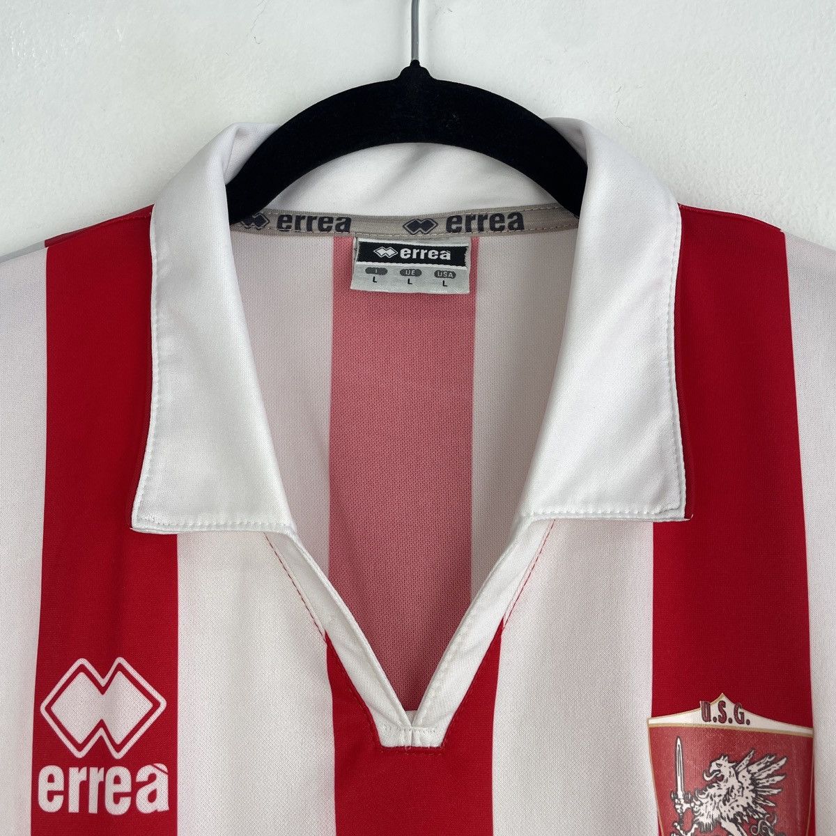 Errea U.S. Grosseto Home Errea Jersey Shirt Men size L Size US L / EU 52-54 / 3 - 3 Thumbnail