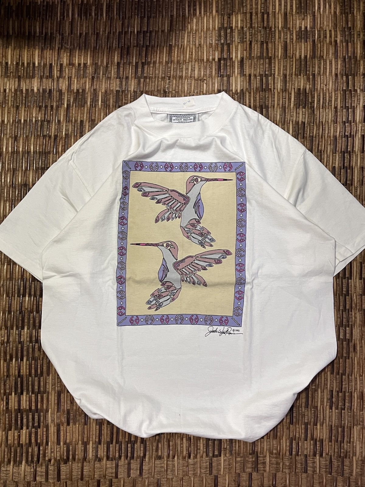 Designer × Vintage Jonathan wyatt reeves Tshirt Size US L / EU 52-54 / 3 - 1 Thumbnail