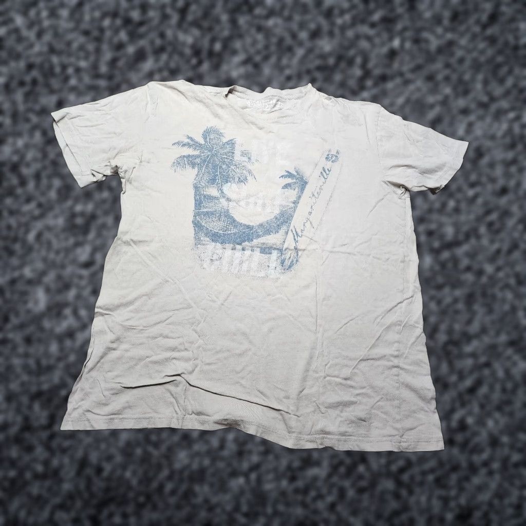 Vintage Margaritaville Shirt Mens 2XL Graphic T Shirt Palm Trees Live Surf Chill Distressed BK Size US XXL / EU 58 / 5 - 1 Thumbnail